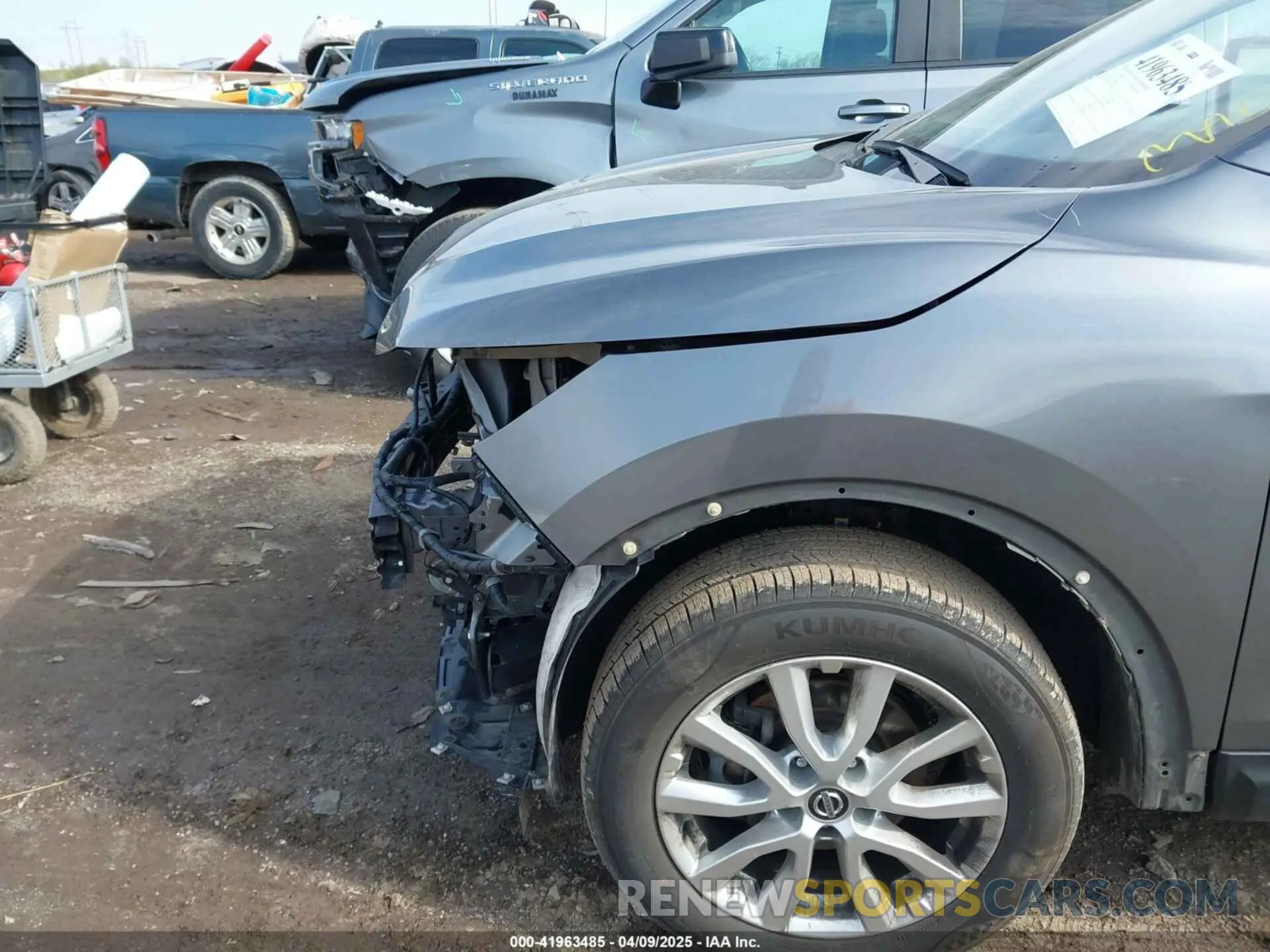 6 Photograph of a damaged car JN1BJ1AV4MW302189 NISSAN ROGUE SPORT 2021