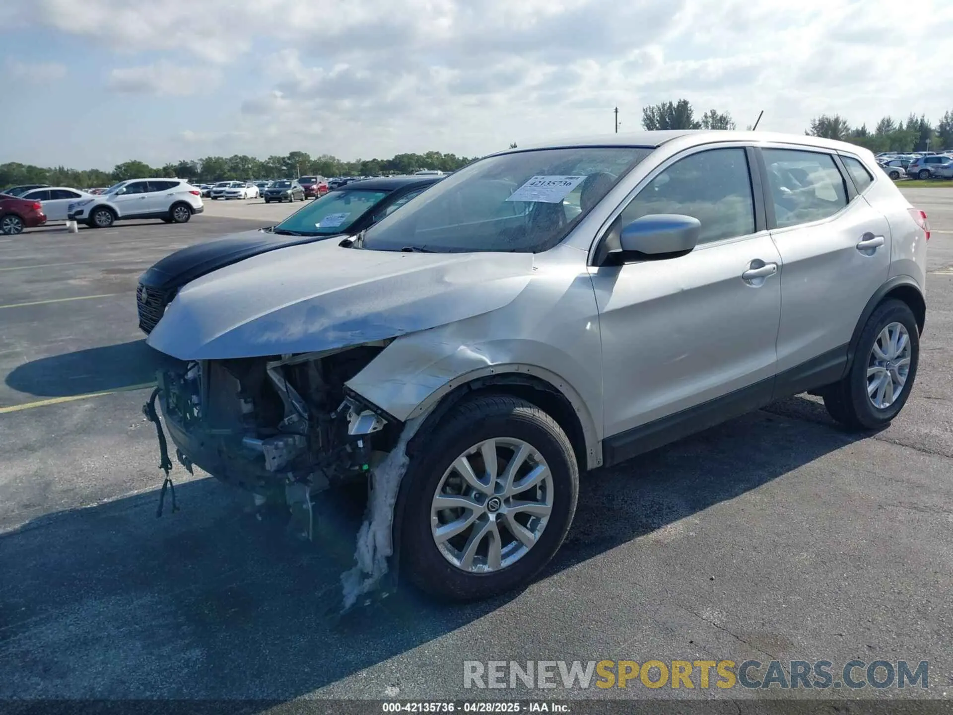 2 Photograph of a damaged car JN1BJ1AV4MW560454 NISSAN ROGUE SPORT 2021