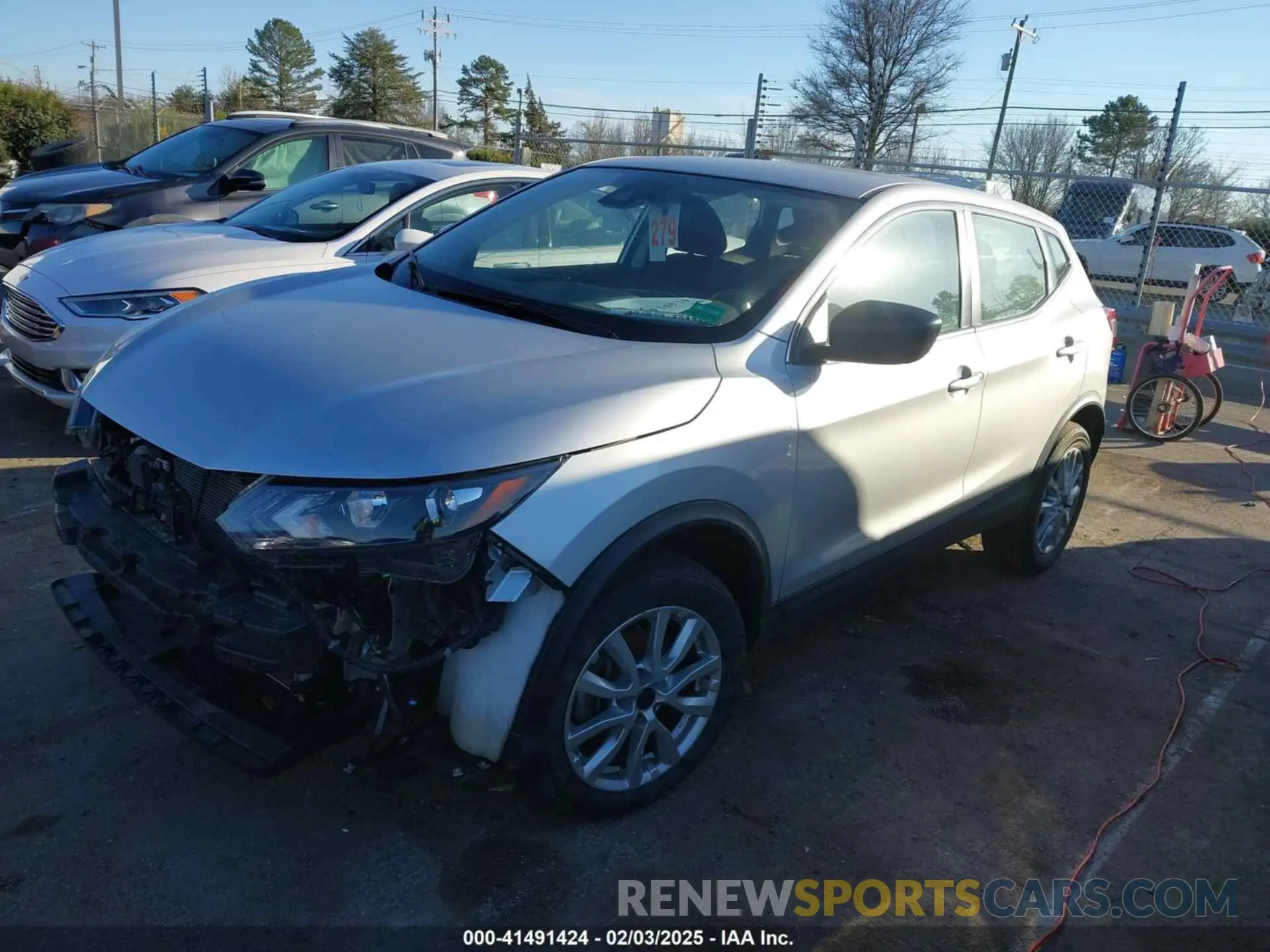 2 Photograph of a damaged car JN1BJ1AV5MW307076 NISSAN ROGUE SPORT 2021
