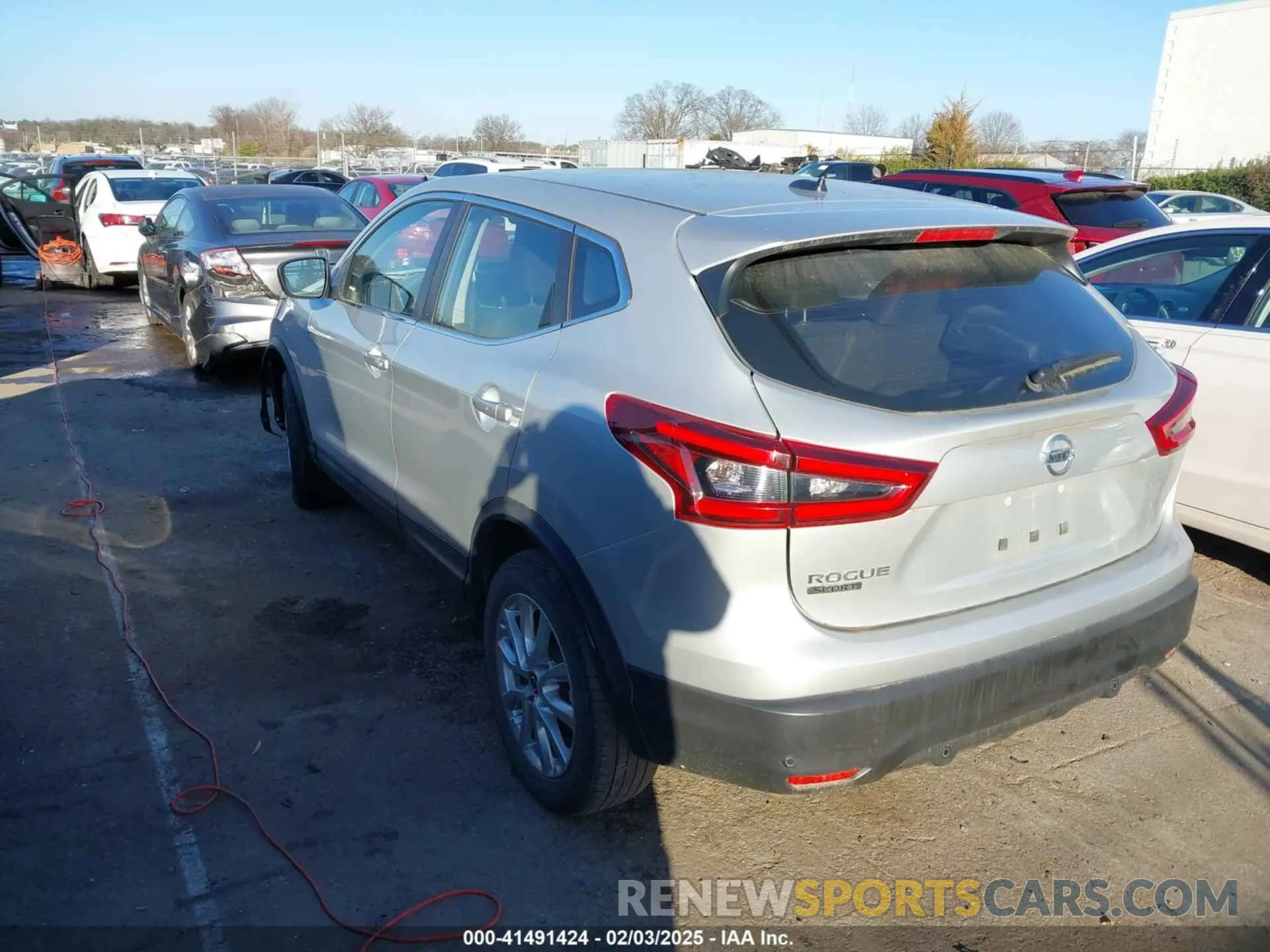 3 Photograph of a damaged car JN1BJ1AV5MW307076 NISSAN ROGUE SPORT 2021