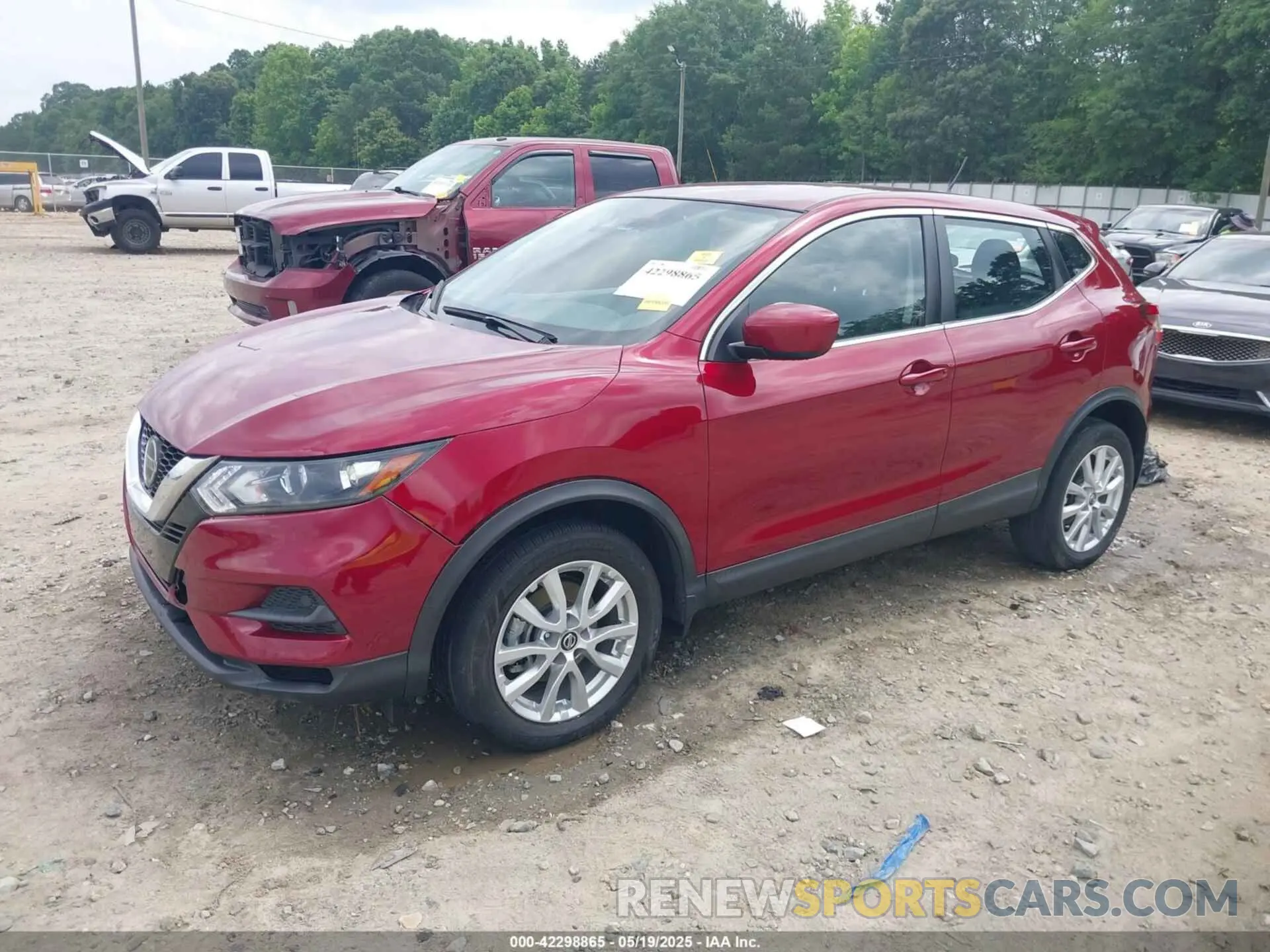 2 Photograph of a damaged car JN1BJ1AV5MW318188 NISSAN ROGUE SPORT 2021