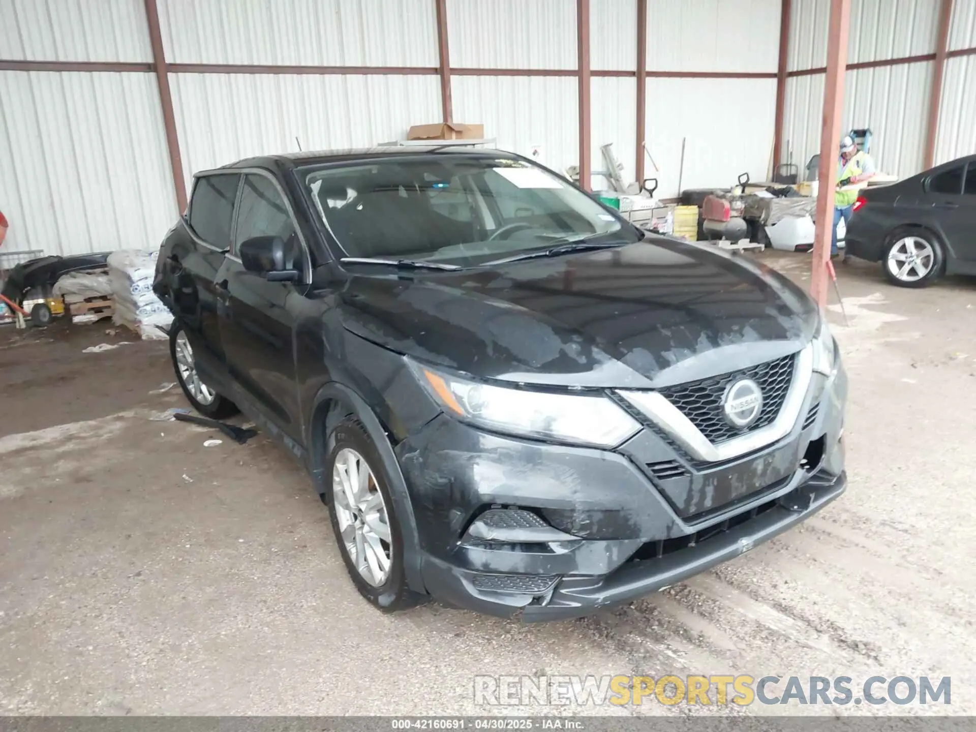 1 Photograph of a damaged car JN1BJ1AV5MW571656 NISSAN ROGUE SPORT 2021