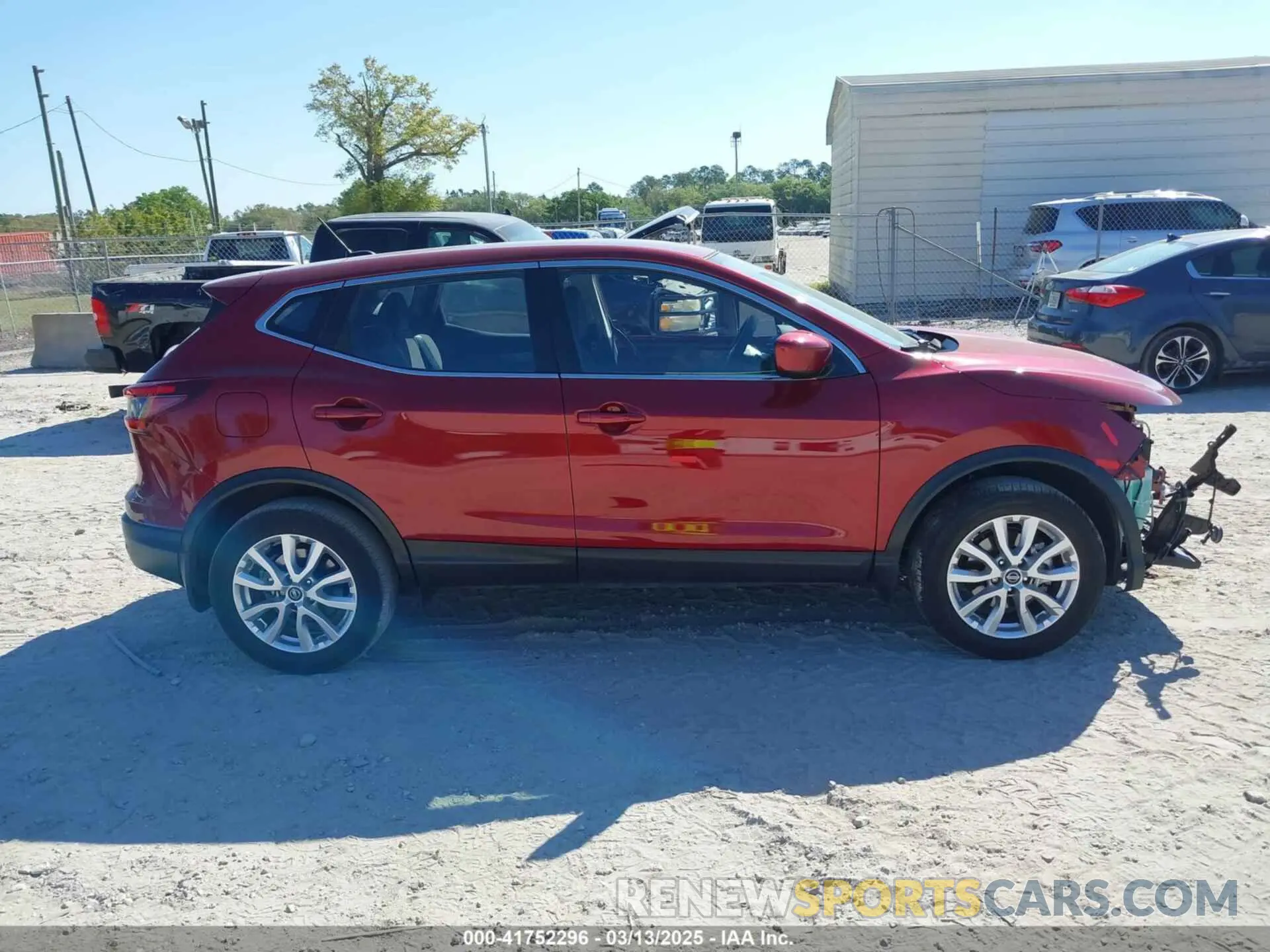14 Photograph of a damaged car JN1BJ1AV8MW311641 NISSAN ROGUE SPORT 2021