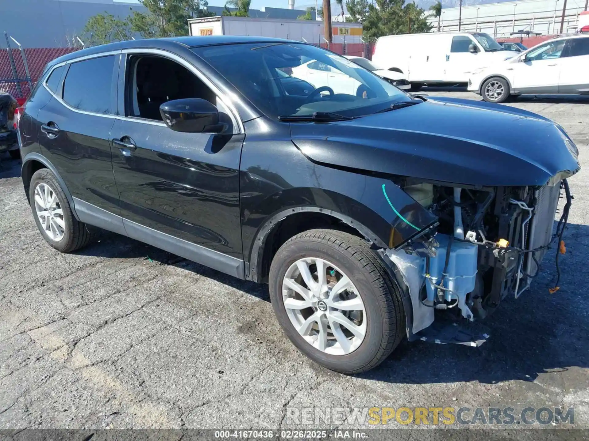 1 Photograph of a damaged car JN1BJ1AV8MW563423 NISSAN ROGUE SPORT 2021