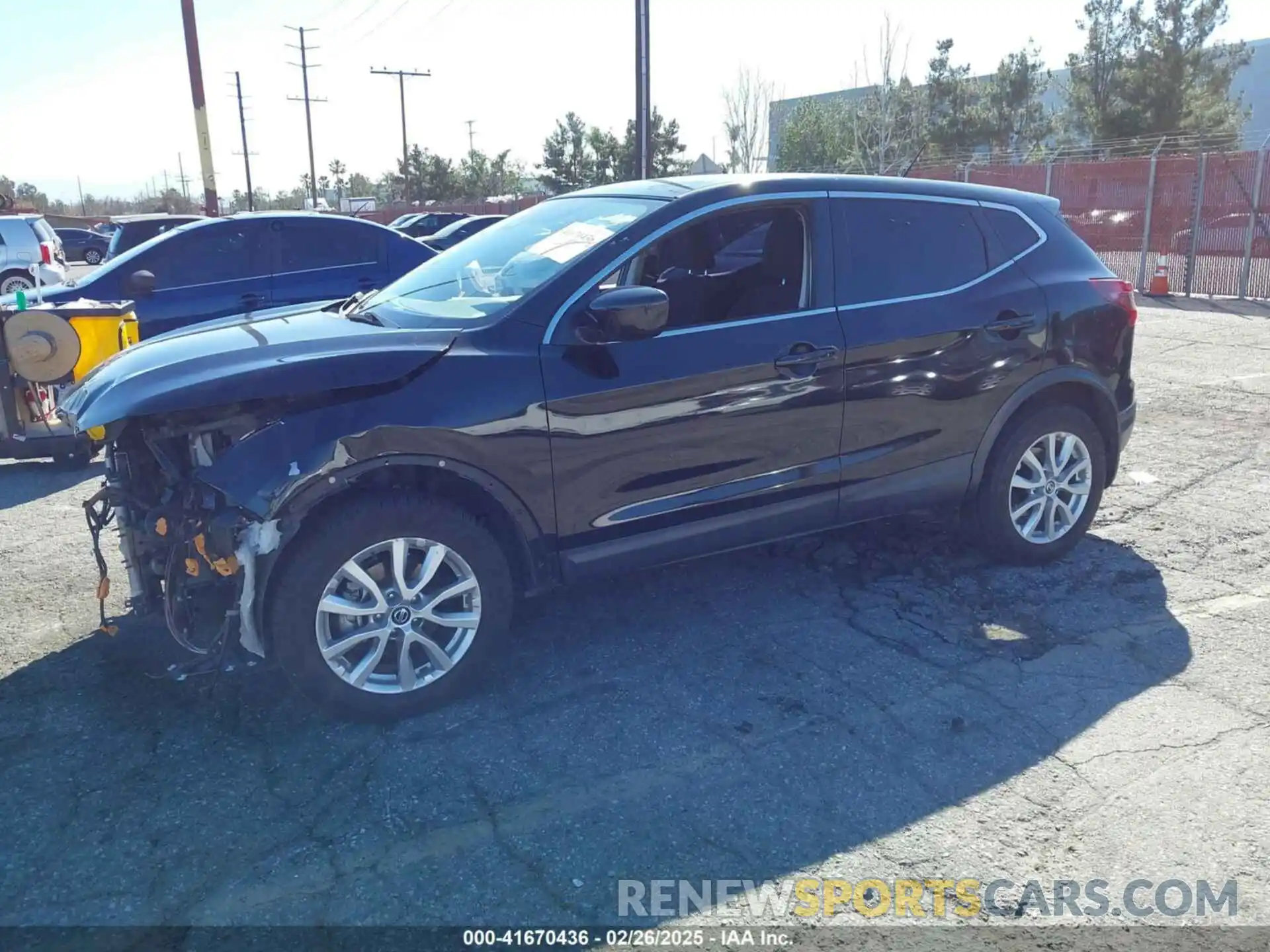 2 Photograph of a damaged car JN1BJ1AV8MW563423 NISSAN ROGUE SPORT 2021