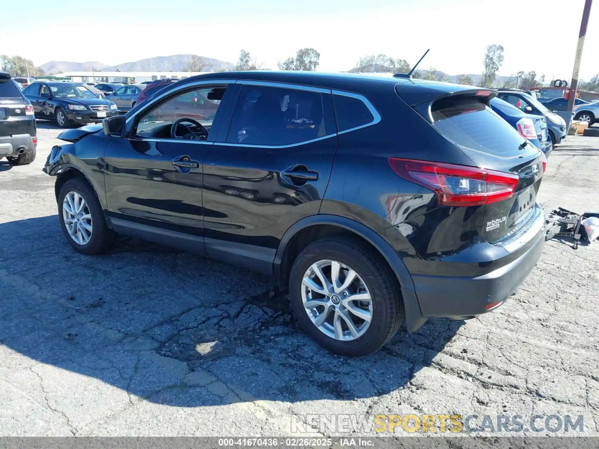 3 Photograph of a damaged car JN1BJ1AV8MW563423 NISSAN ROGUE SPORT 2021