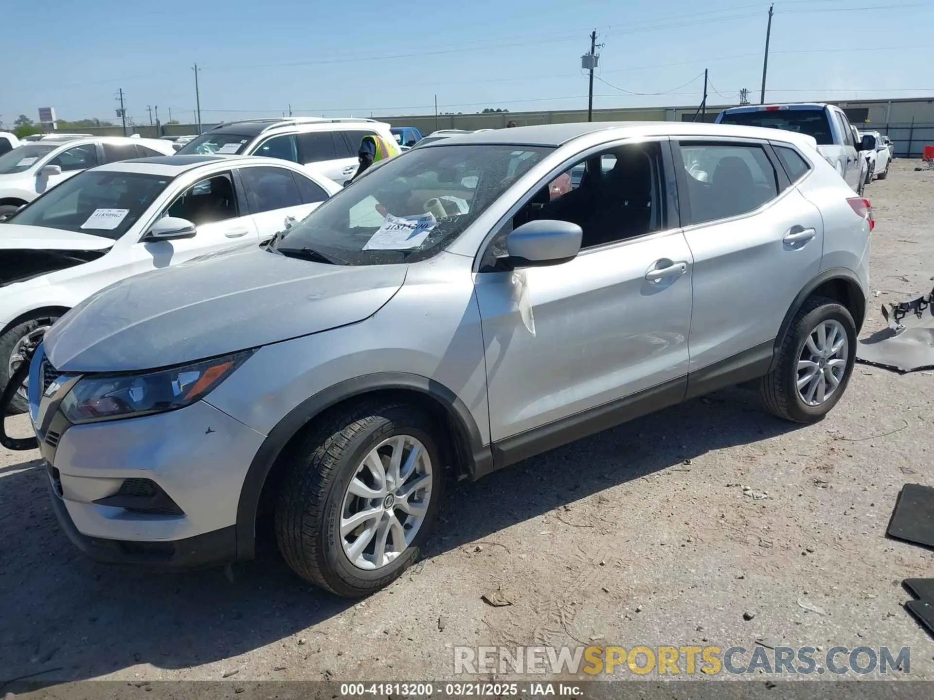 2 Photograph of a damaged car JN1BJ1AV9MW300888 NISSAN ROGUE SPORT 2021