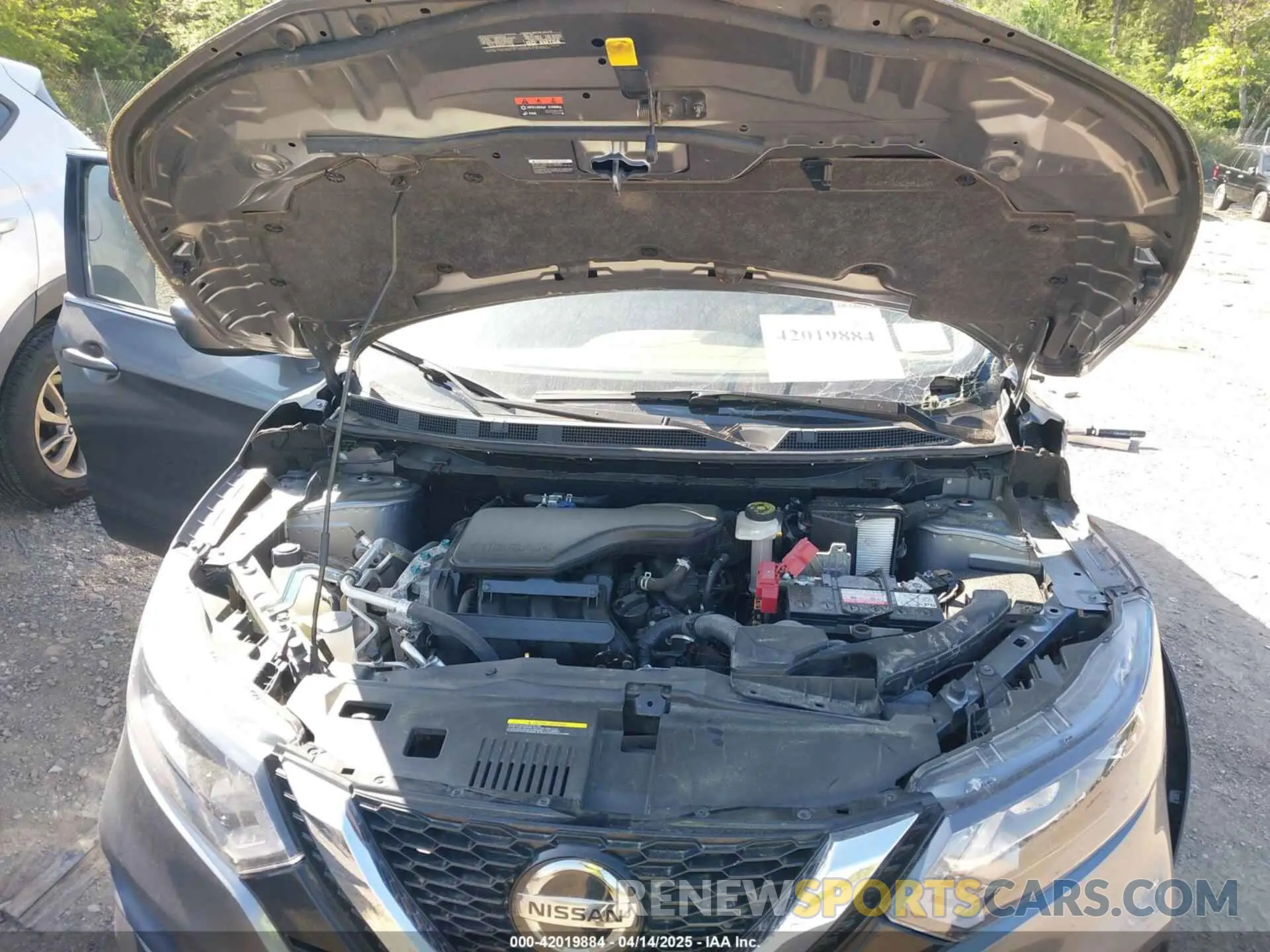 10 Photograph of a damaged car JN1BJ1AV9MW305766 NISSAN ROGUE SPORT 2021