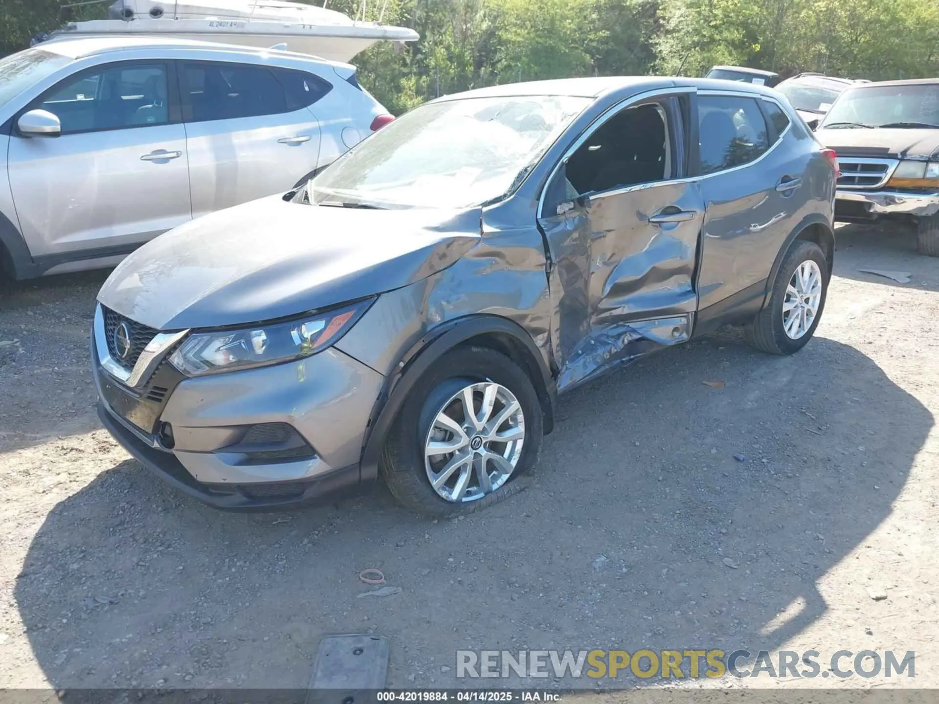 2 Photograph of a damaged car JN1BJ1AV9MW305766 NISSAN ROGUE SPORT 2021