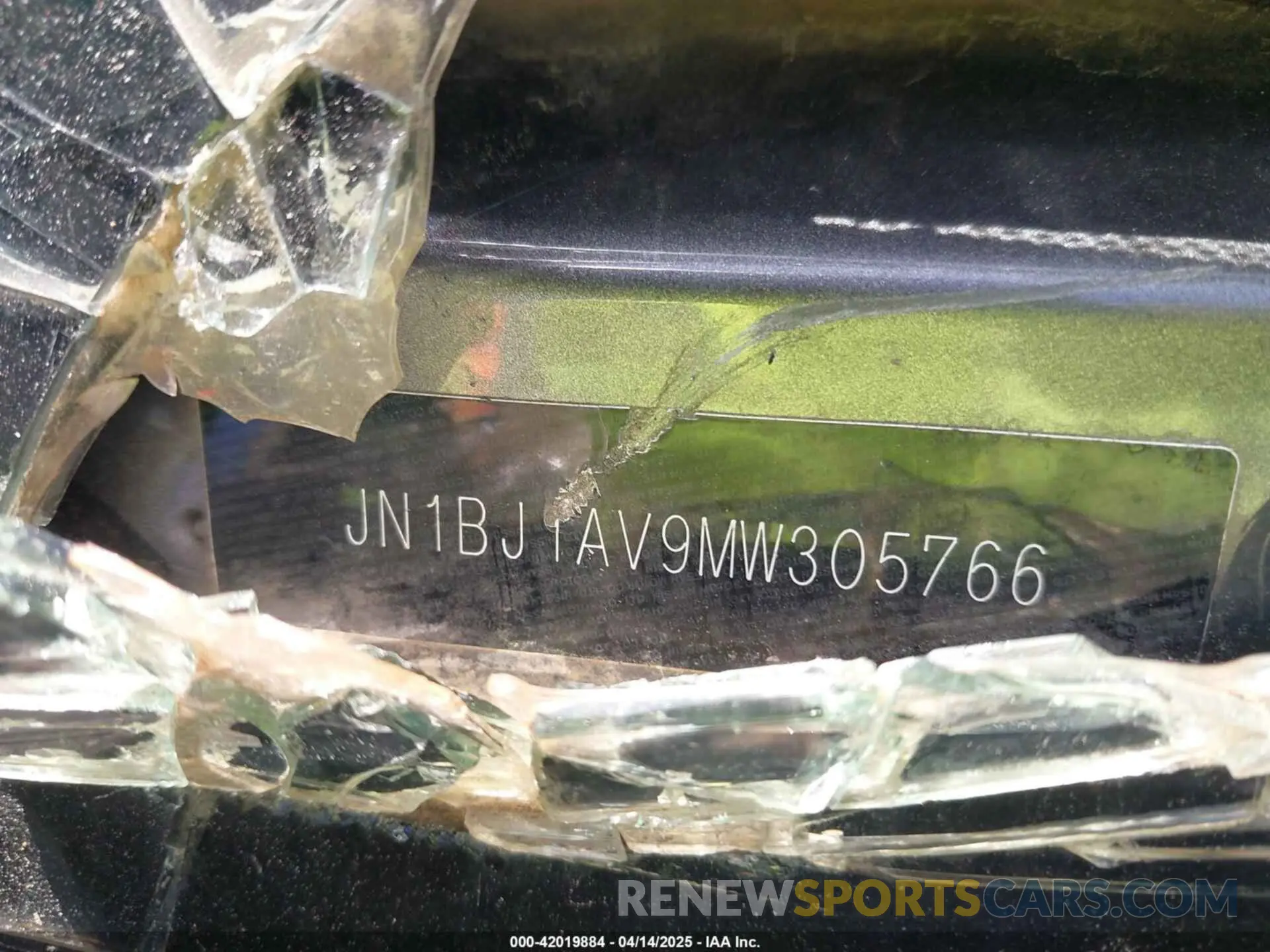9 Photograph of a damaged car JN1BJ1AV9MW305766 NISSAN ROGUE SPORT 2021