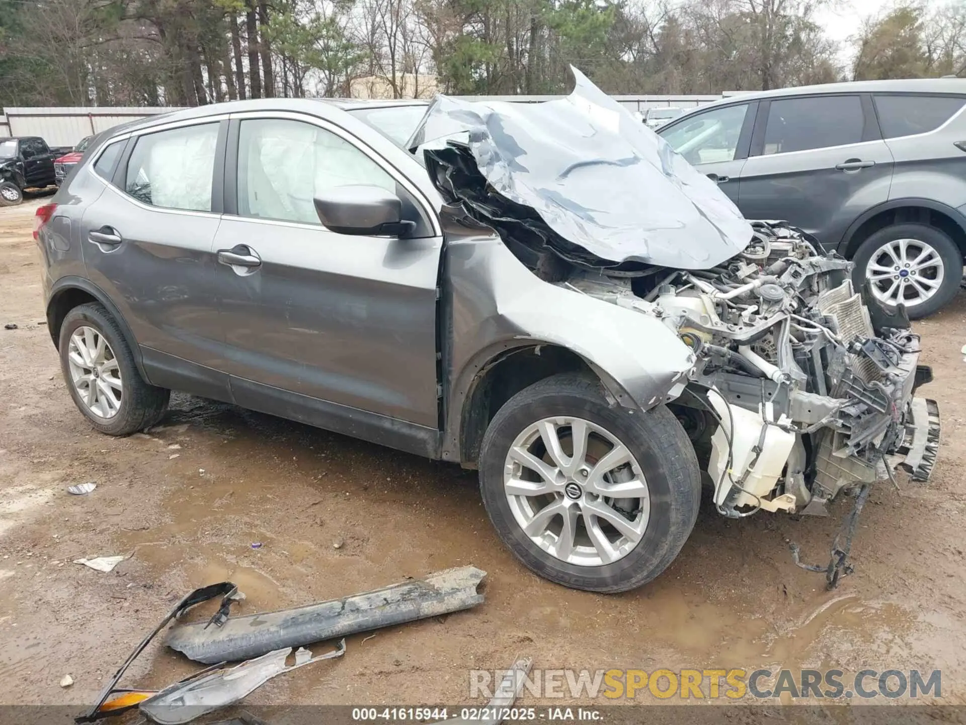 1 Photograph of a damaged car JN1BJ1AV9MW566217 NISSAN ROGUE SPORT 2021