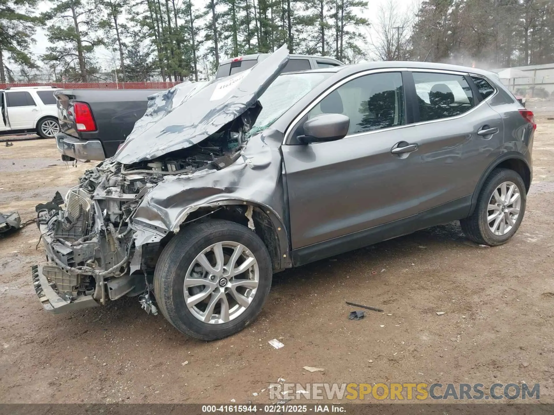 2 Photograph of a damaged car JN1BJ1AV9MW566217 NISSAN ROGUE SPORT 2021