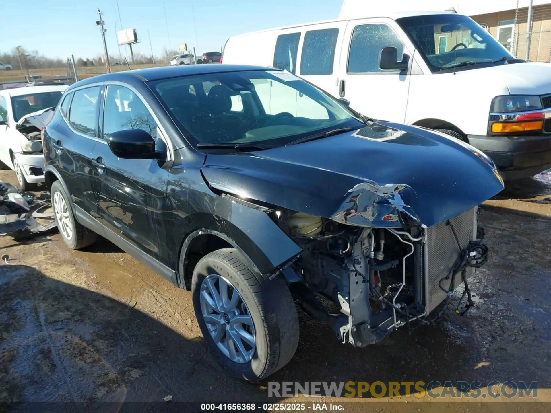 1 Photograph of a damaged car JN1BJ1AV9MW567092 NISSAN ROGUE SPORT 2021