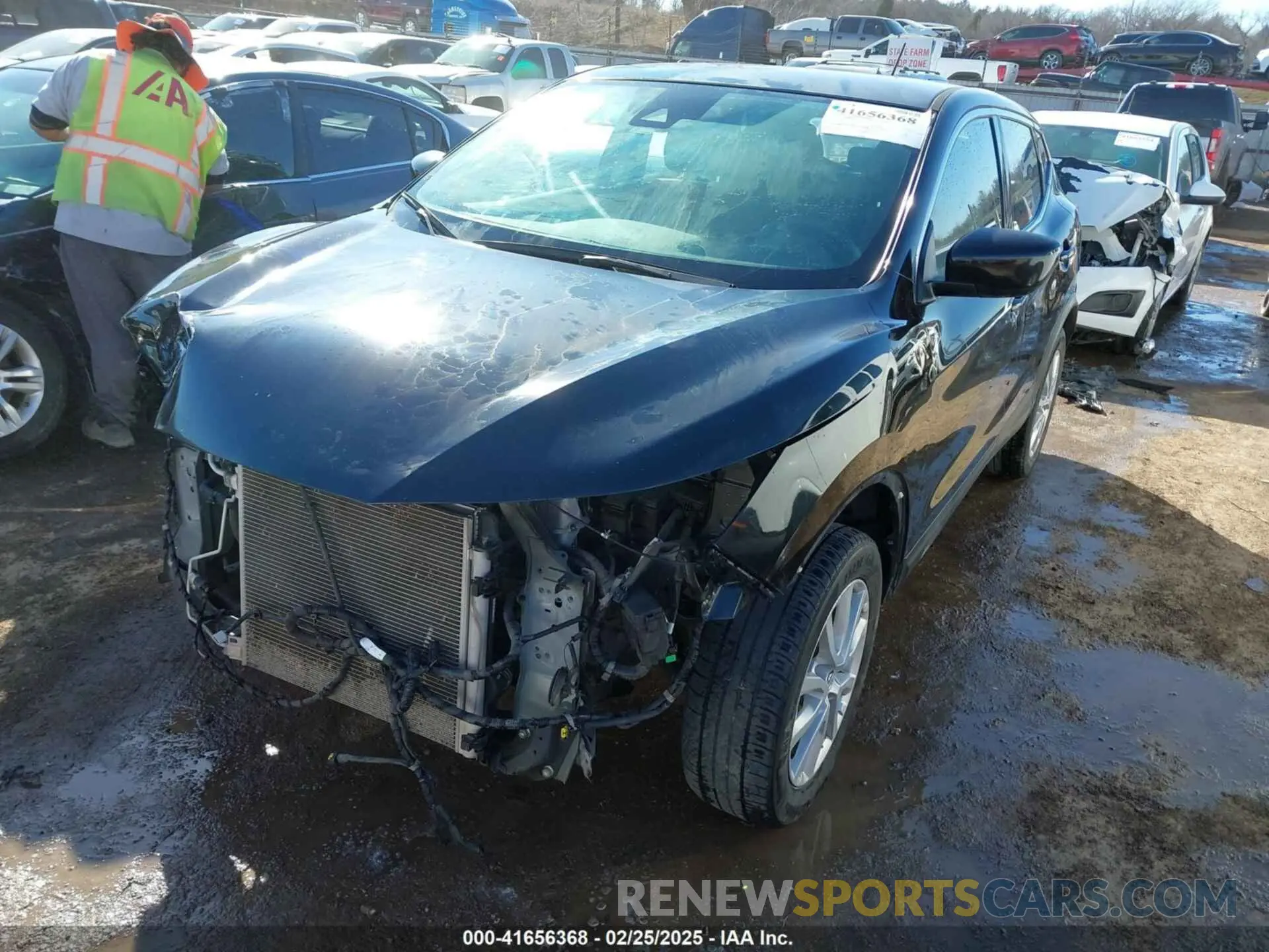 2 Photograph of a damaged car JN1BJ1AV9MW567092 NISSAN ROGUE SPORT 2021