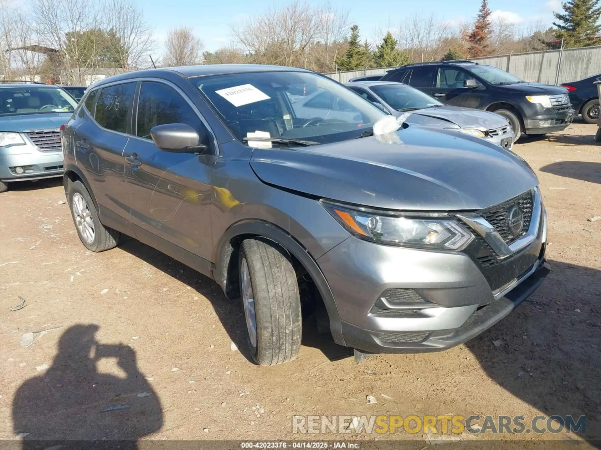 1 Photograph of a damaged car JN1BJ1AV9MW571983 NISSAN ROGUE SPORT 2021