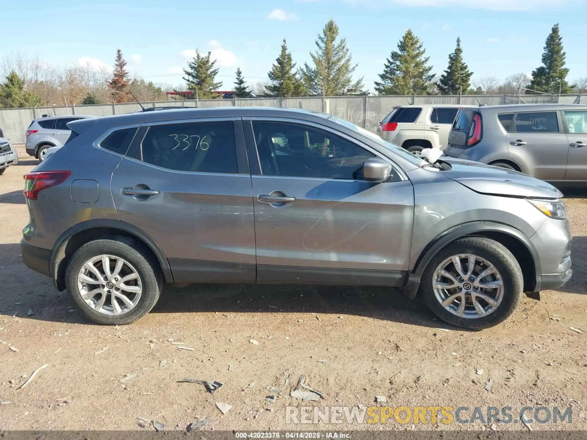 14 Photograph of a damaged car JN1BJ1AV9MW571983 NISSAN ROGUE SPORT 2021