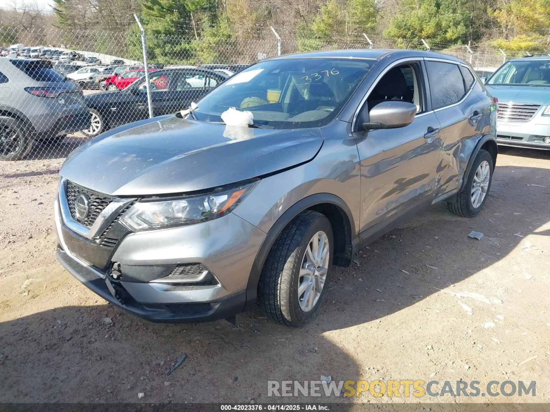 2 Photograph of a damaged car JN1BJ1AV9MW571983 NISSAN ROGUE SPORT 2021