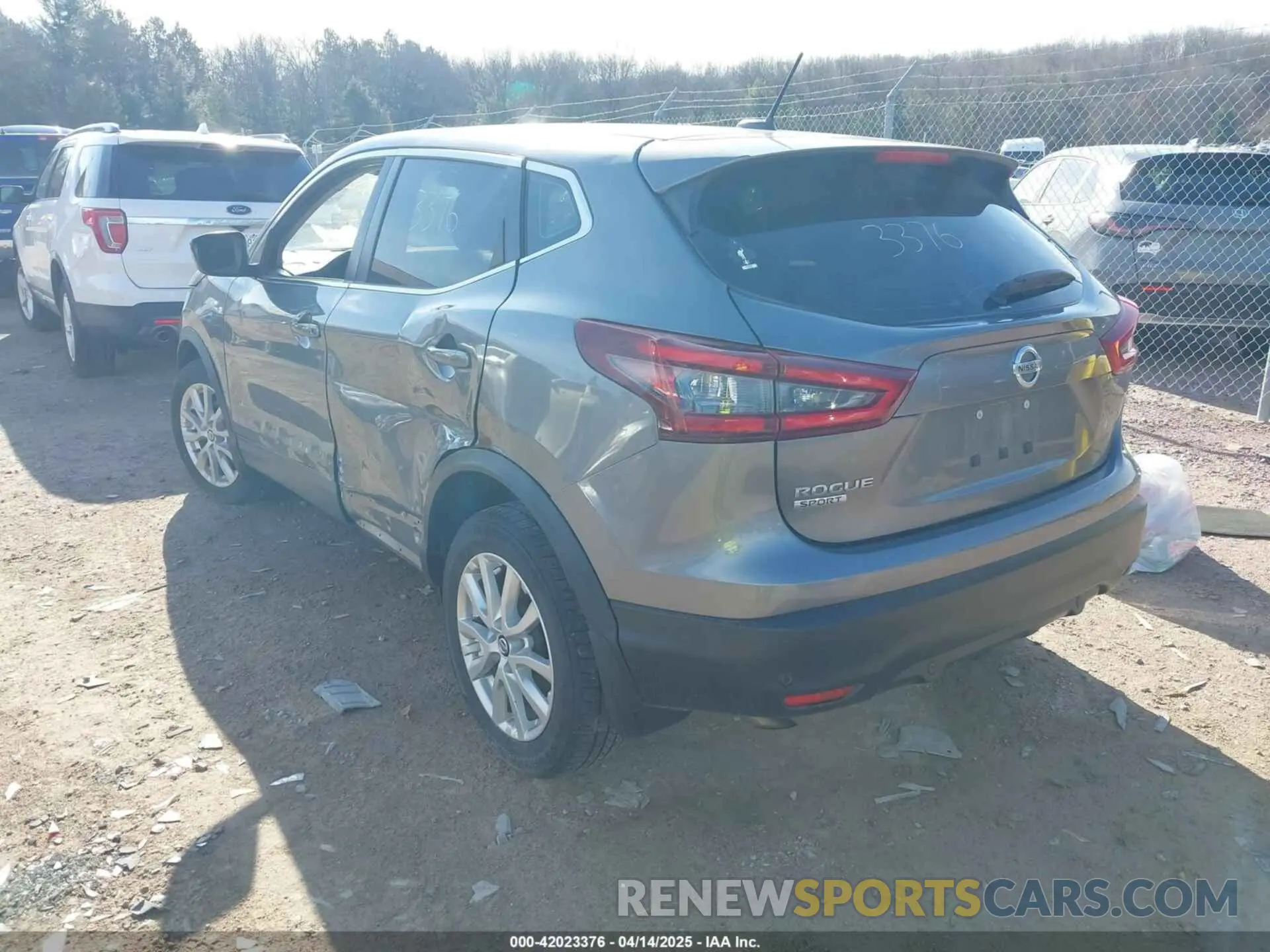 3 Photograph of a damaged car JN1BJ1AV9MW571983 NISSAN ROGUE SPORT 2021