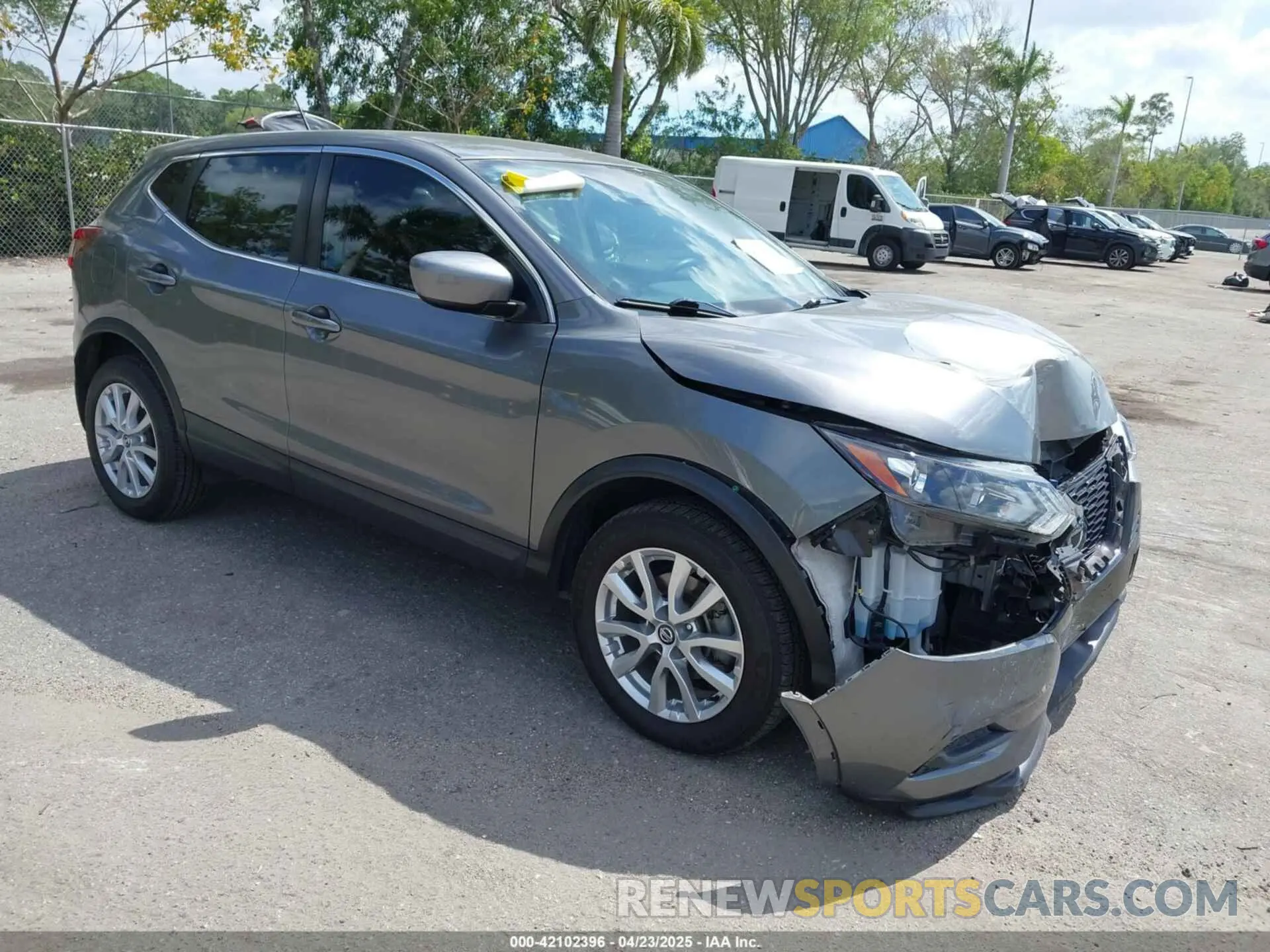 1 Photograph of a damaged car JN1BJ1AW0MW422743 NISSAN ROGUE SPORT 2021