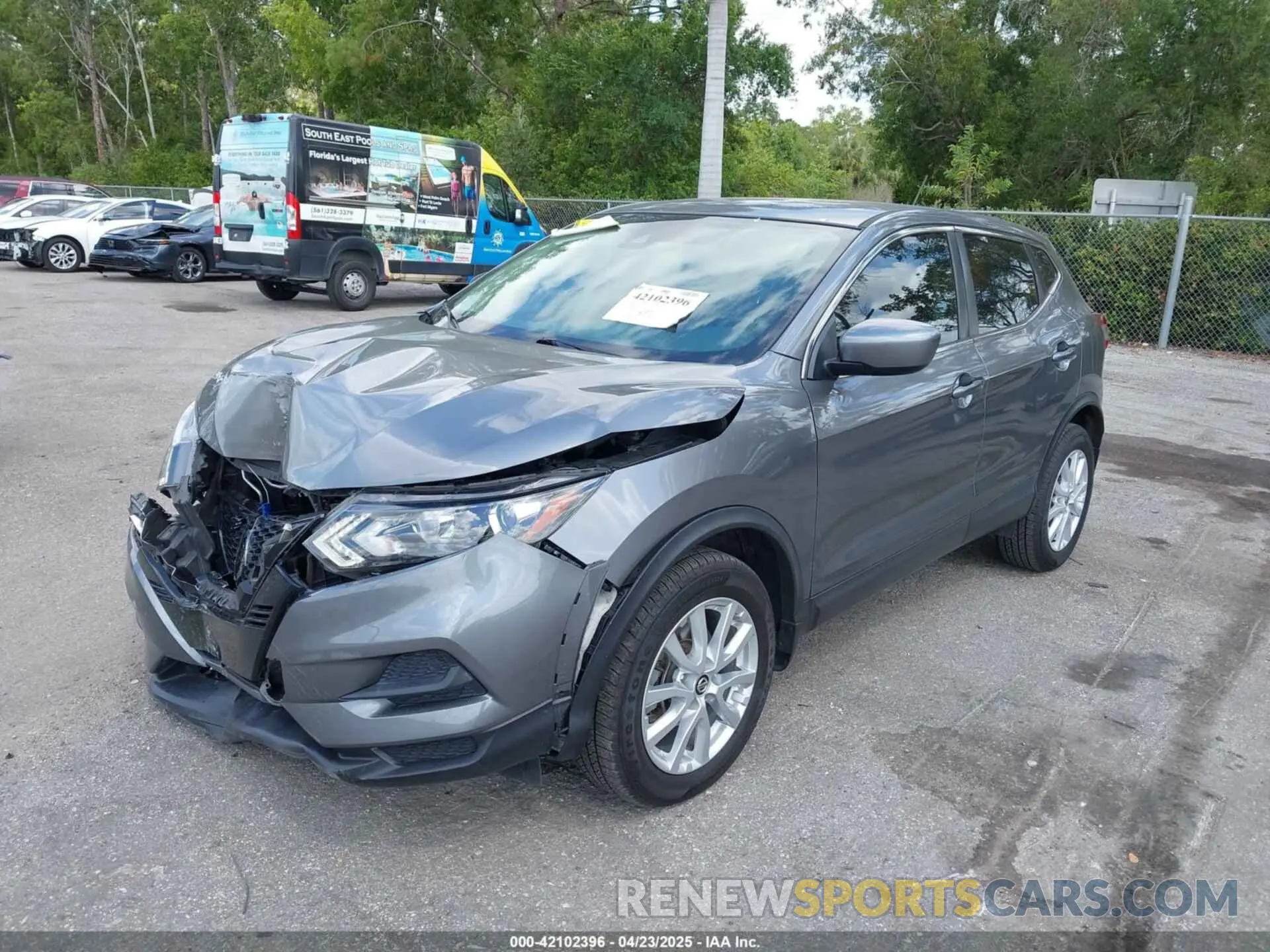 12 Photograph of a damaged car JN1BJ1AW0MW422743 NISSAN ROGUE SPORT 2021