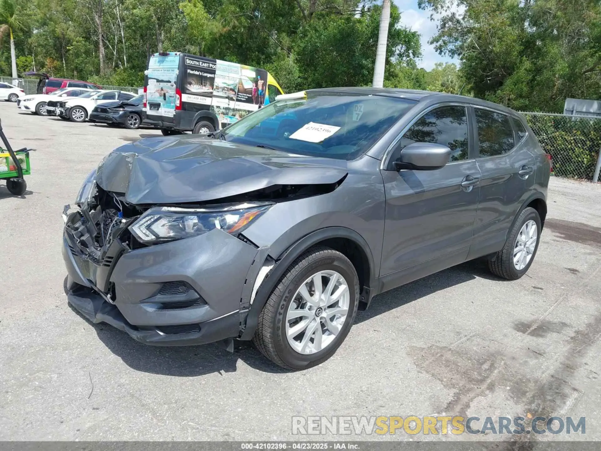 2 Photograph of a damaged car JN1BJ1AW0MW422743 NISSAN ROGUE SPORT 2021