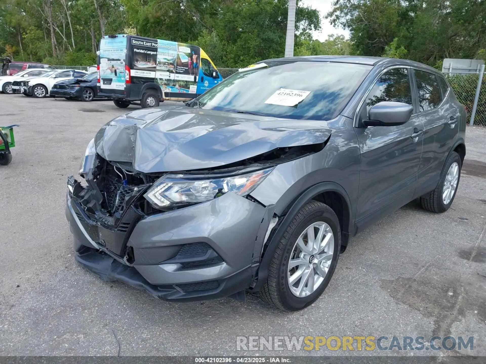 6 Photograph of a damaged car JN1BJ1AW0MW422743 NISSAN ROGUE SPORT 2021