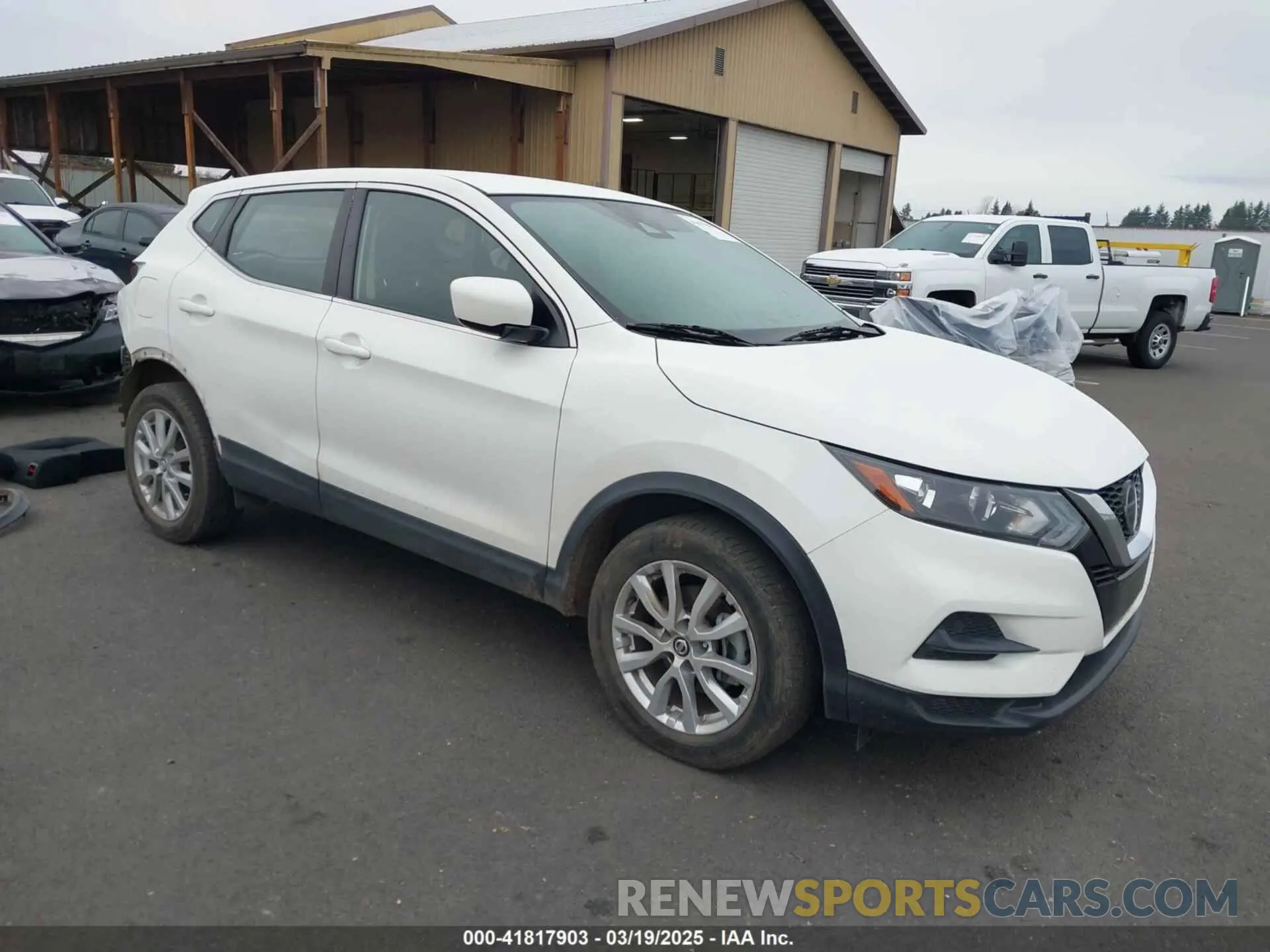 1 Photograph of a damaged car JN1BJ1AW1MW427062 NISSAN ROGUE SPORT 2021