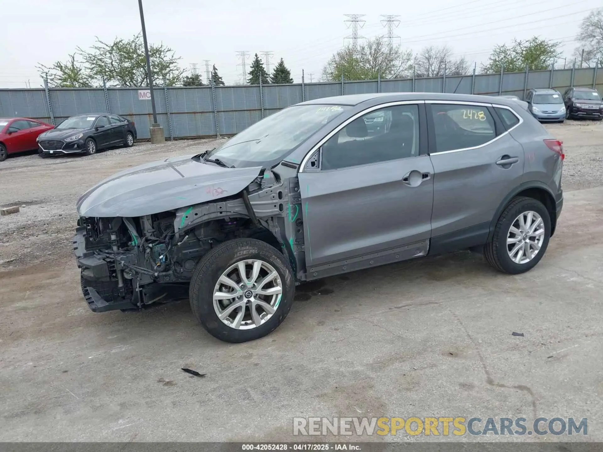 2 Photograph of a damaged car JN1BJ1AW1MW451751 NISSAN ROGUE SPORT 2021
