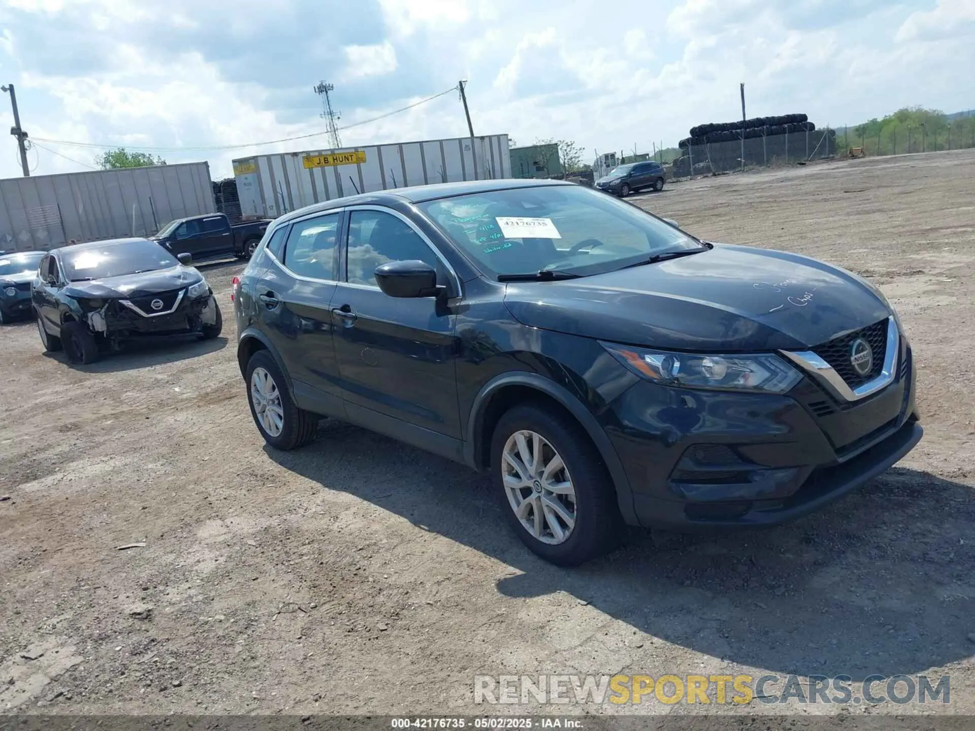 1 Photograph of a damaged car JN1BJ1AW1MW668250 NISSAN ROGUE SPORT 2021