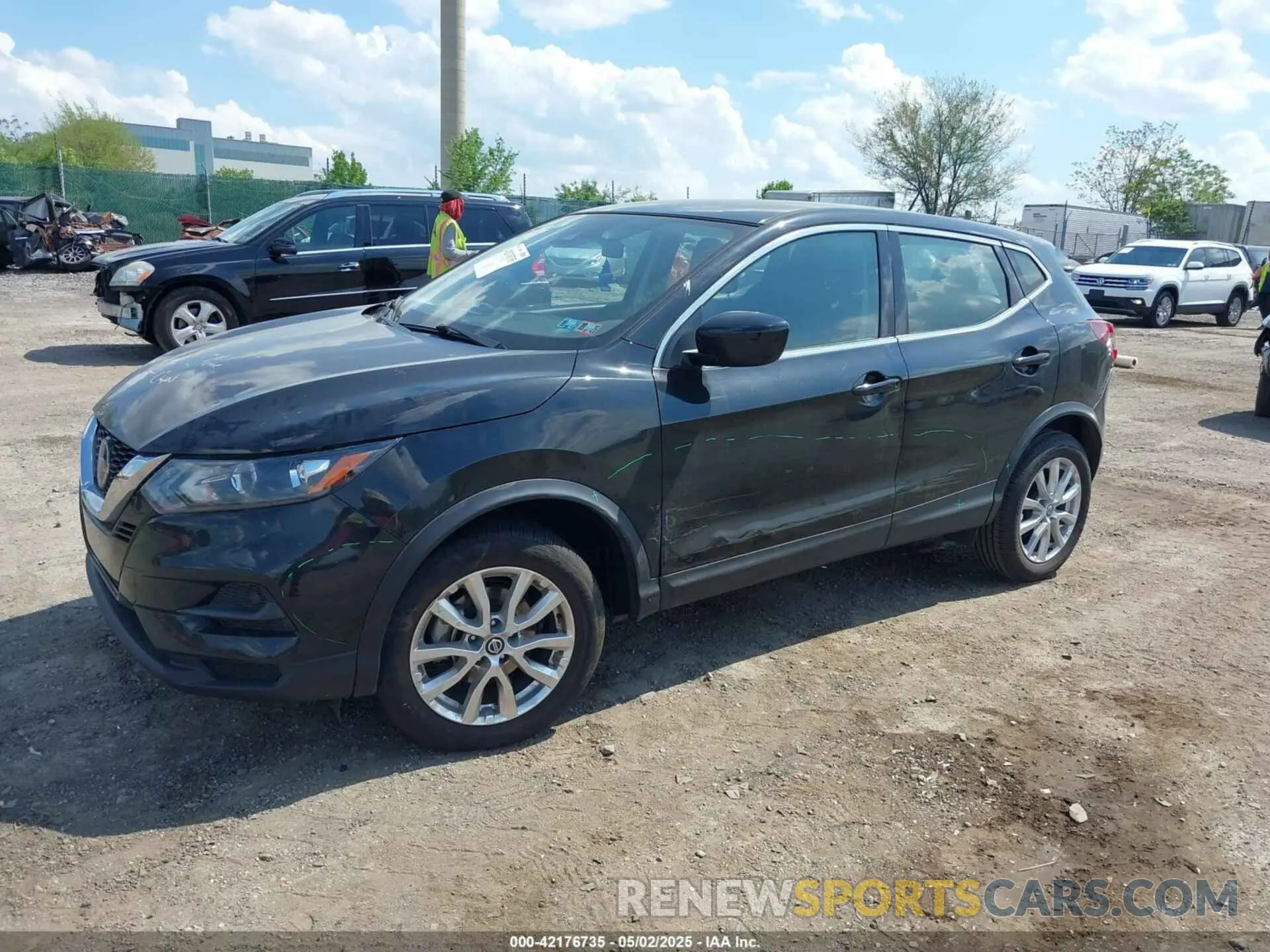 2 Photograph of a damaged car JN1BJ1AW1MW668250 NISSAN ROGUE SPORT 2021