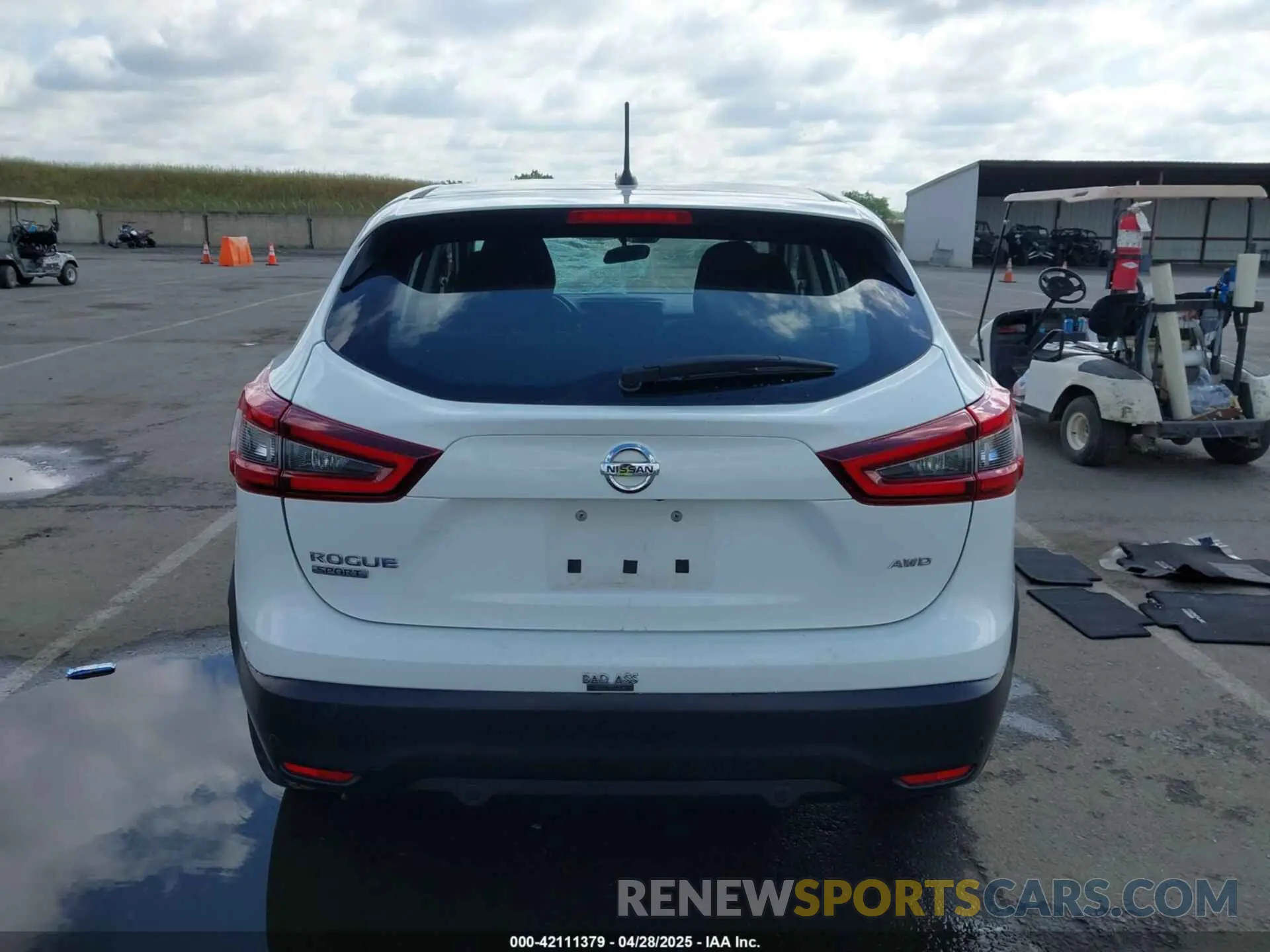 16 Photograph of a damaged car JN1BJ1AW2MW425613 NISSAN ROGUE SPORT 2021