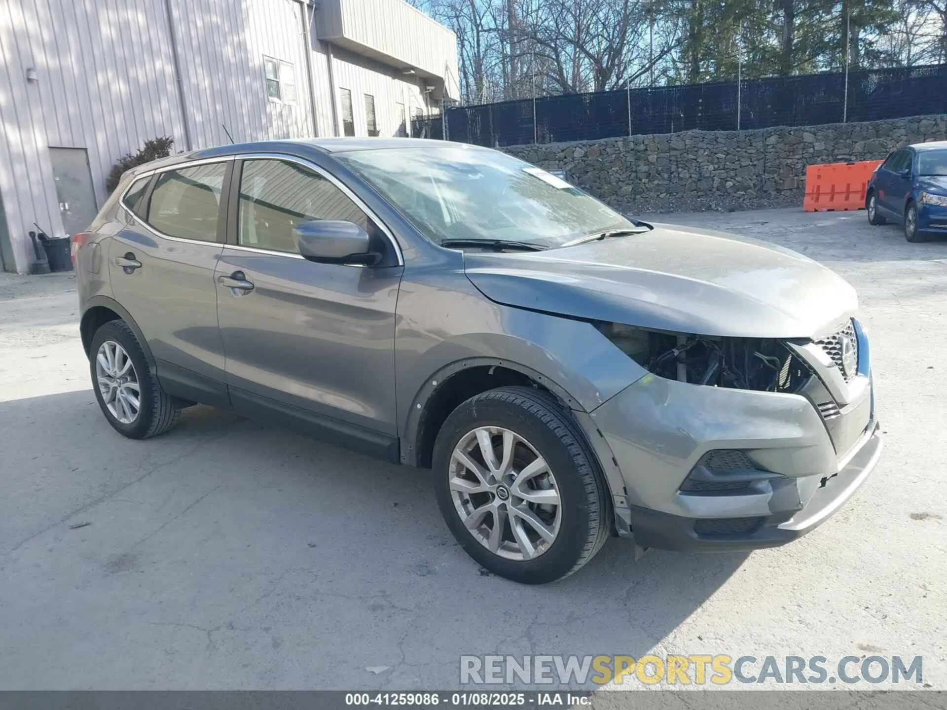 1 Photograph of a damaged car JN1BJ1AW2MW437115 NISSAN ROGUE SPORT 2021