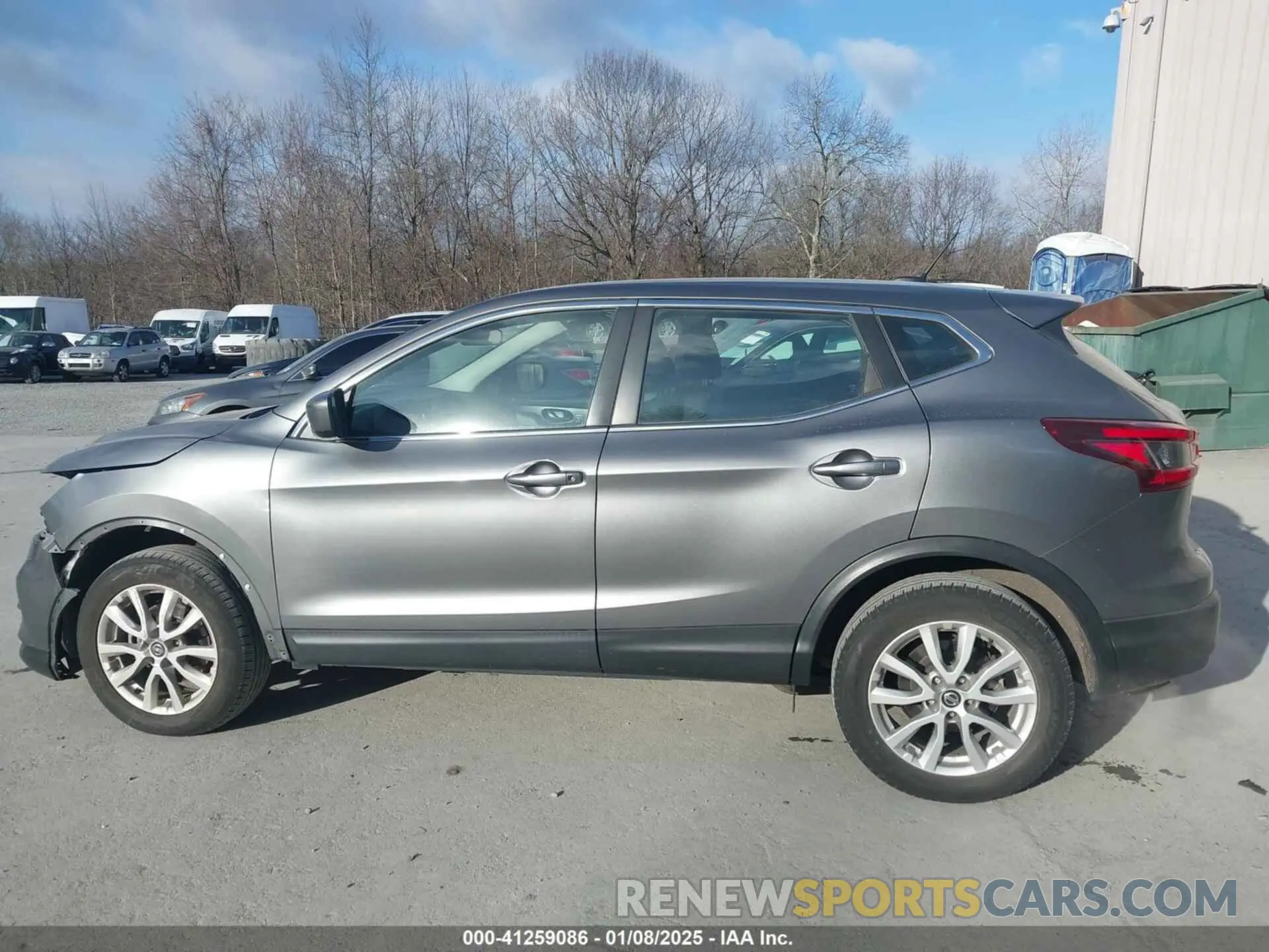 14 Photograph of a damaged car JN1BJ1AW2MW437115 NISSAN ROGUE SPORT 2021
