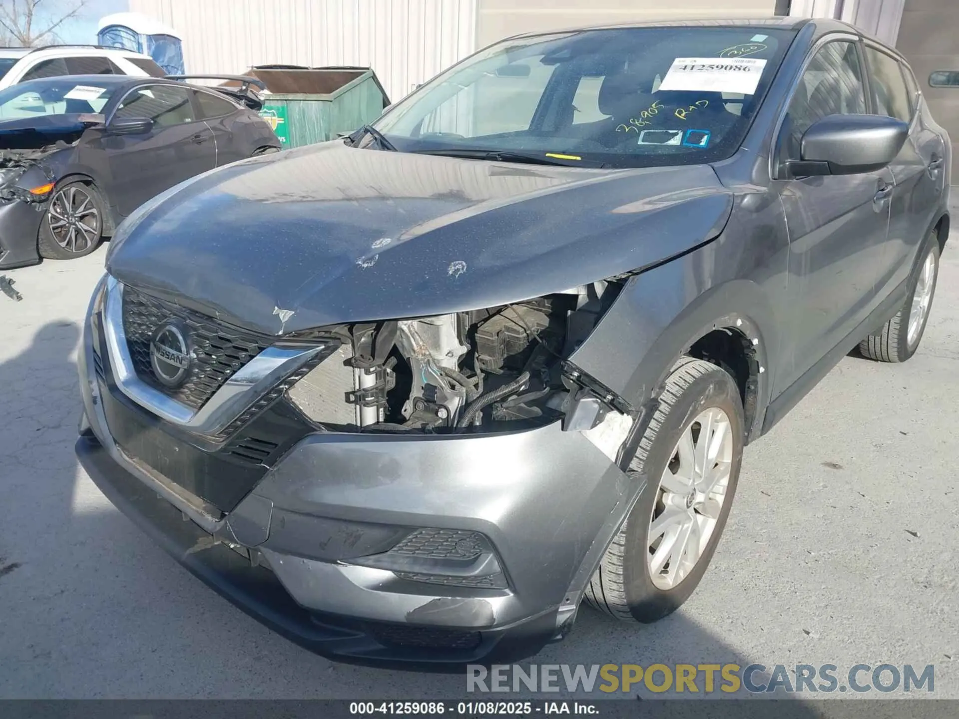 6 Photograph of a damaged car JN1BJ1AW2MW437115 NISSAN ROGUE SPORT 2021