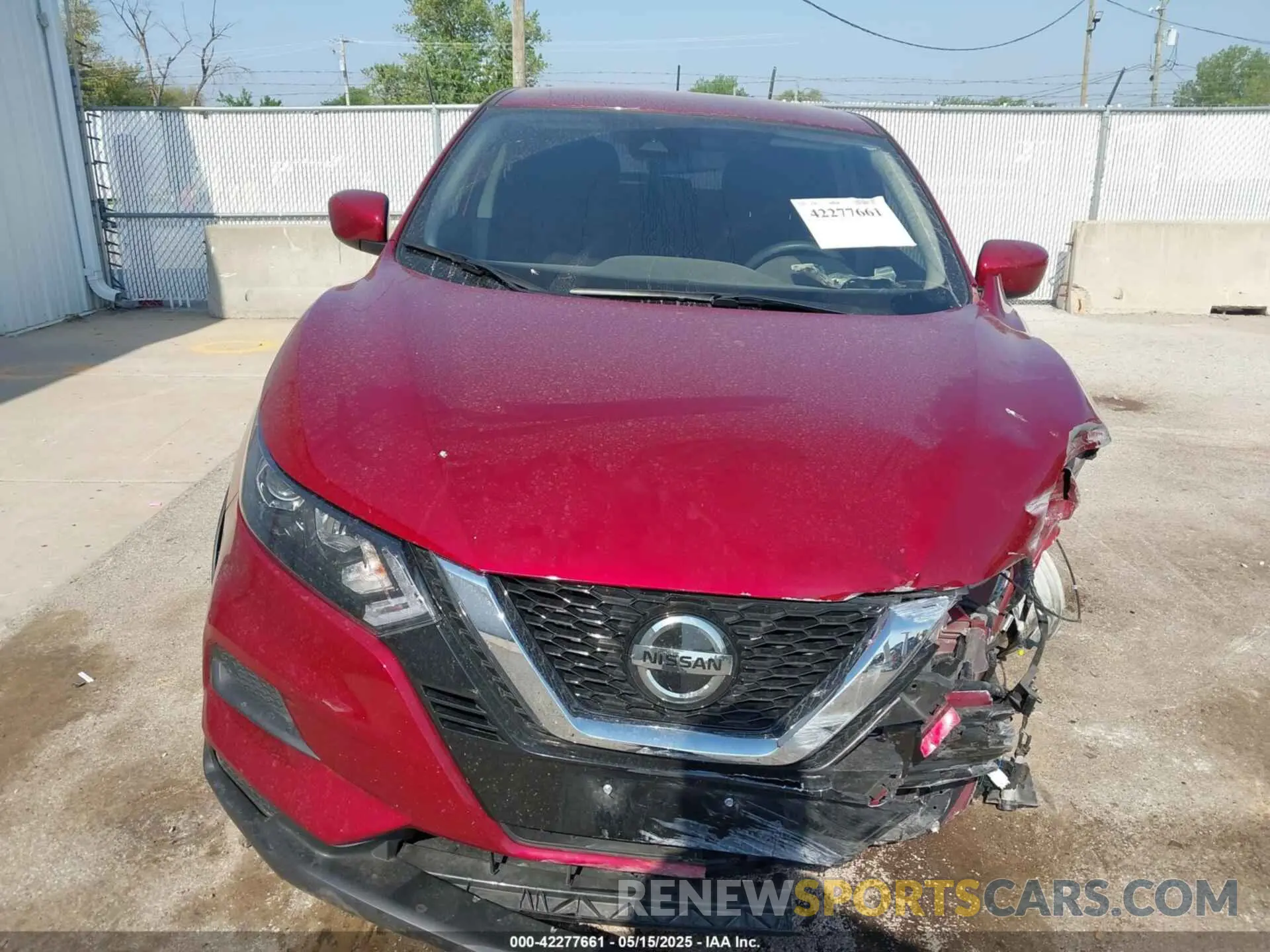 13 Photograph of a damaged car JN1BJ1AW2MW442007 NISSAN ROGUE SPORT 2021