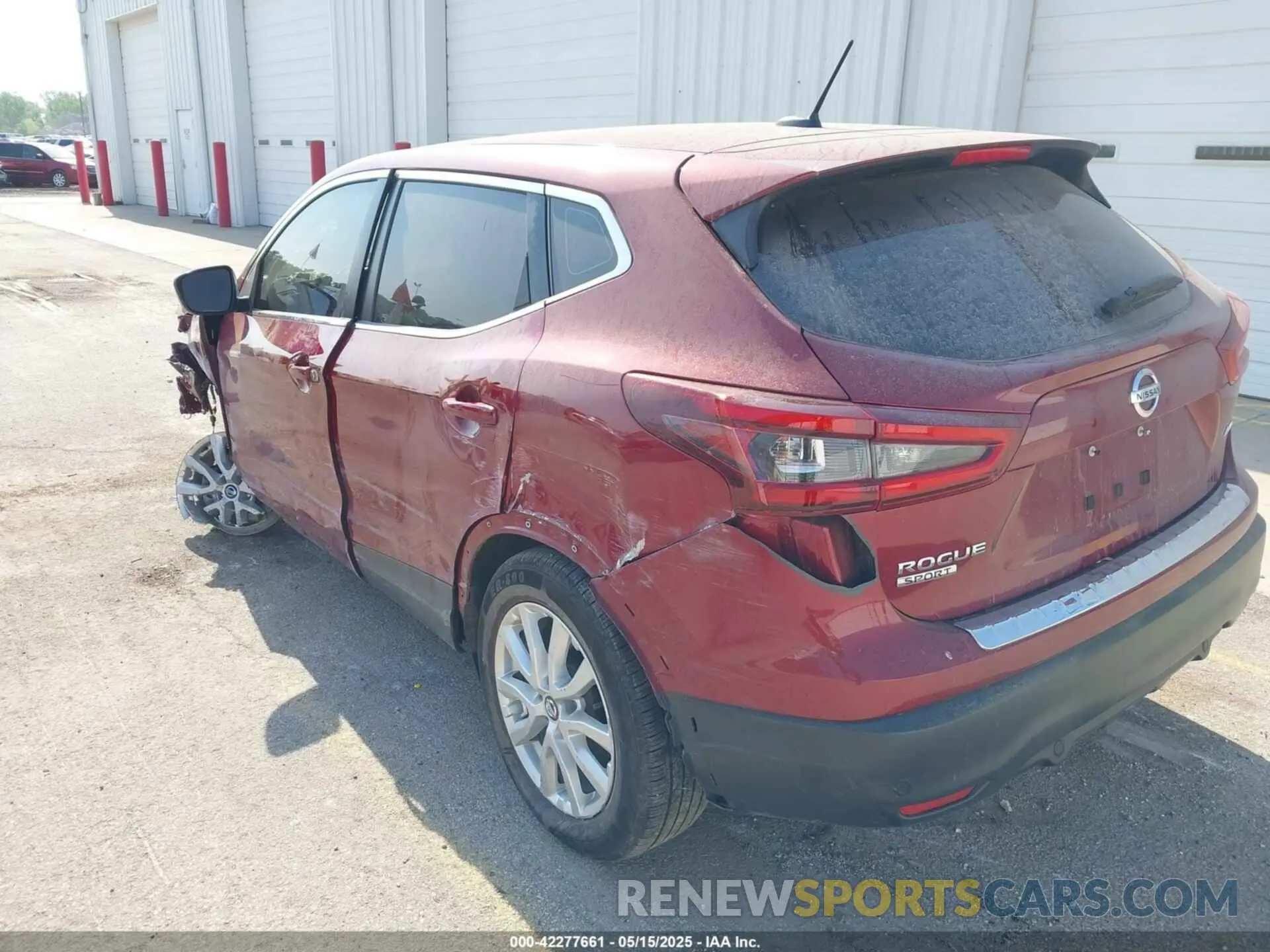 3 Photograph of a damaged car JN1BJ1AW2MW442007 NISSAN ROGUE SPORT 2021
