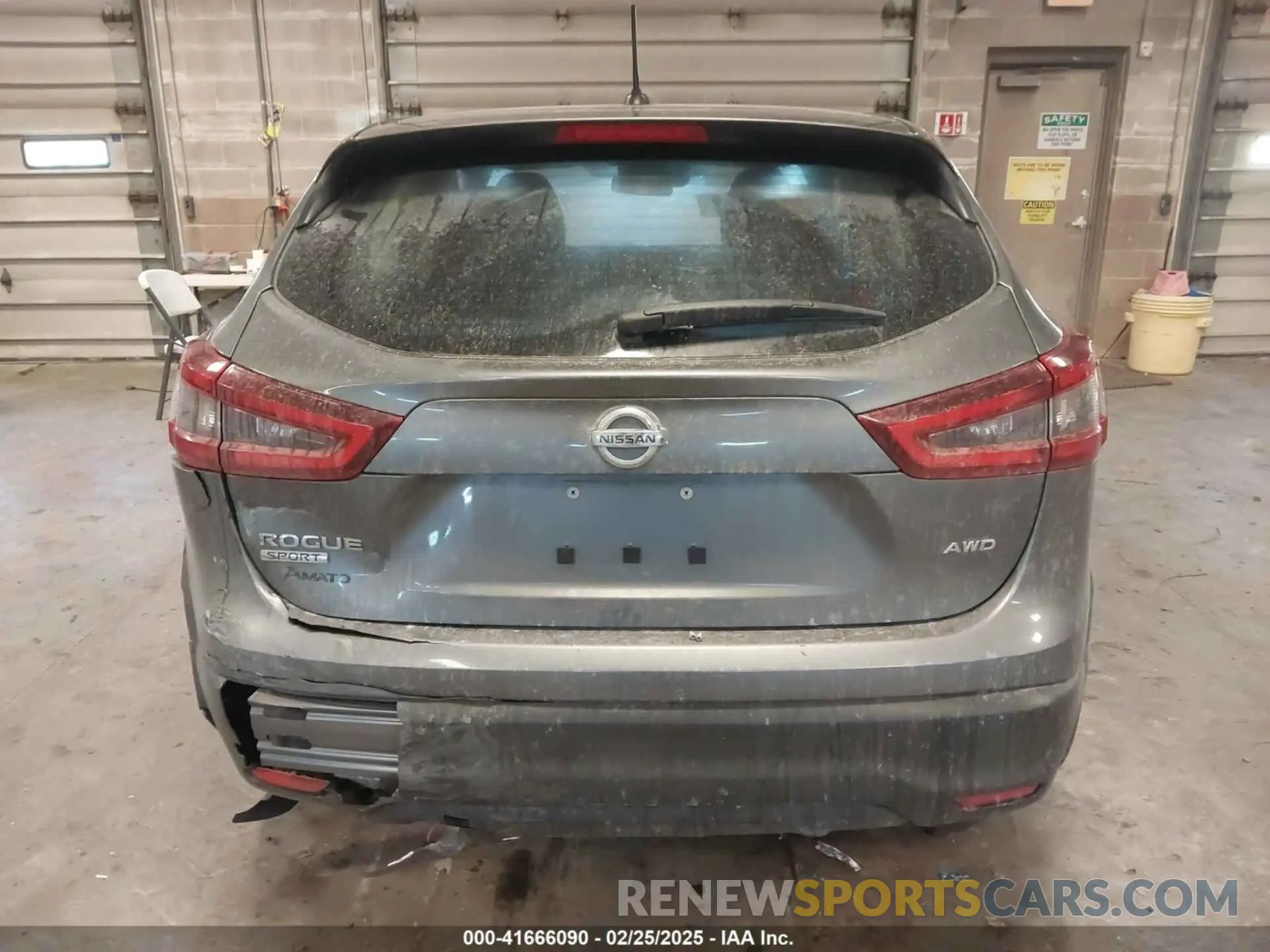 16 Photograph of a damaged car JN1BJ1AW2MW662909 NISSAN ROGUE SPORT 2021