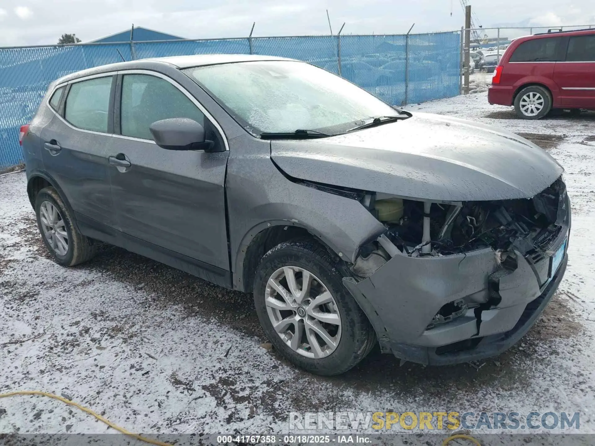 1 Photograph of a damaged car JN1BJ1AW2MW664613 NISSAN ROGUE SPORT 2021