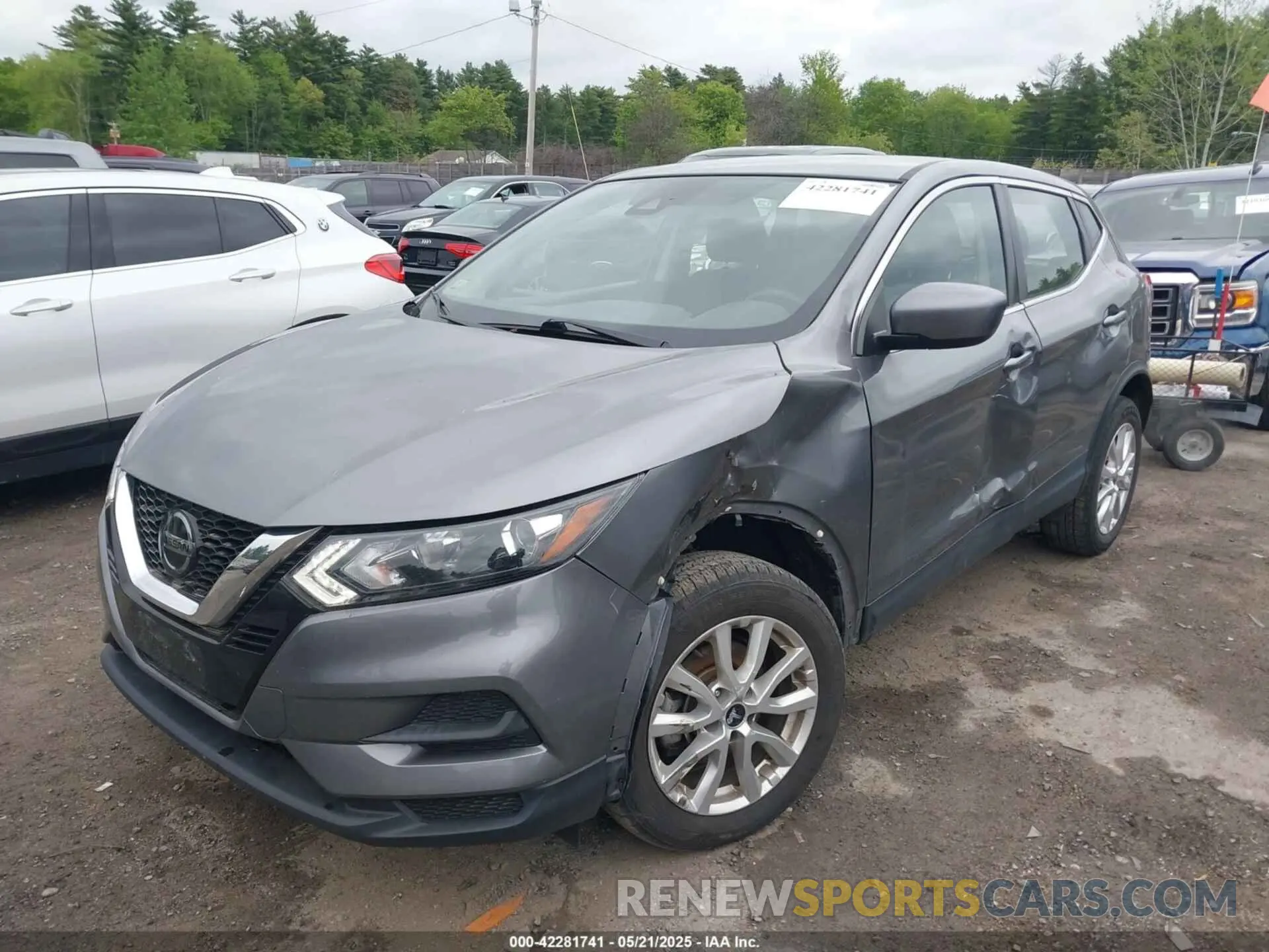 2 Photograph of a damaged car JN1BJ1AW2MW668676 NISSAN ROGUE SPORT 2021