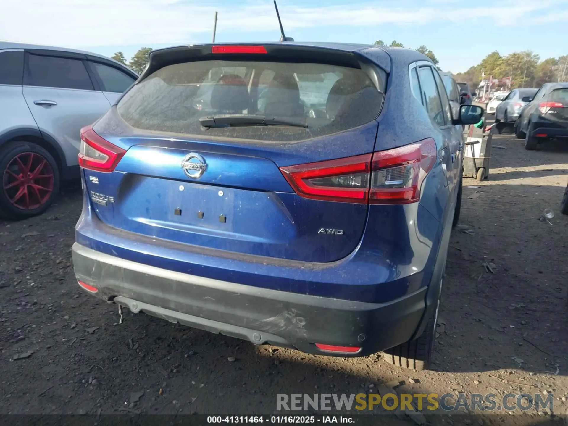16 Photograph of a damaged car JN1BJ1AW3MW420369 NISSAN ROGUE SPORT 2021