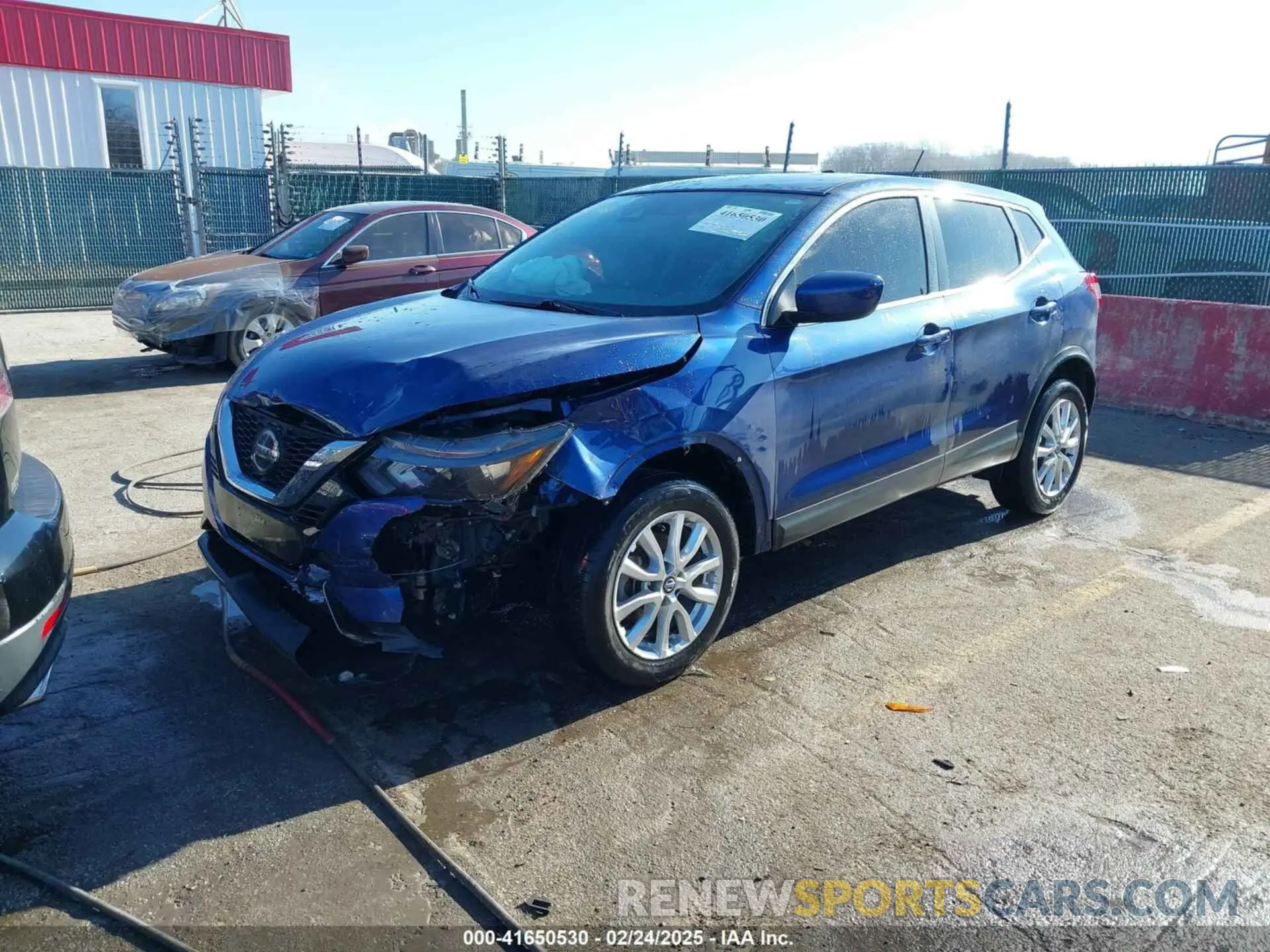 2 Photograph of a damaged car JN1BJ1AW3MW421196 NISSAN ROGUE SPORT 2021