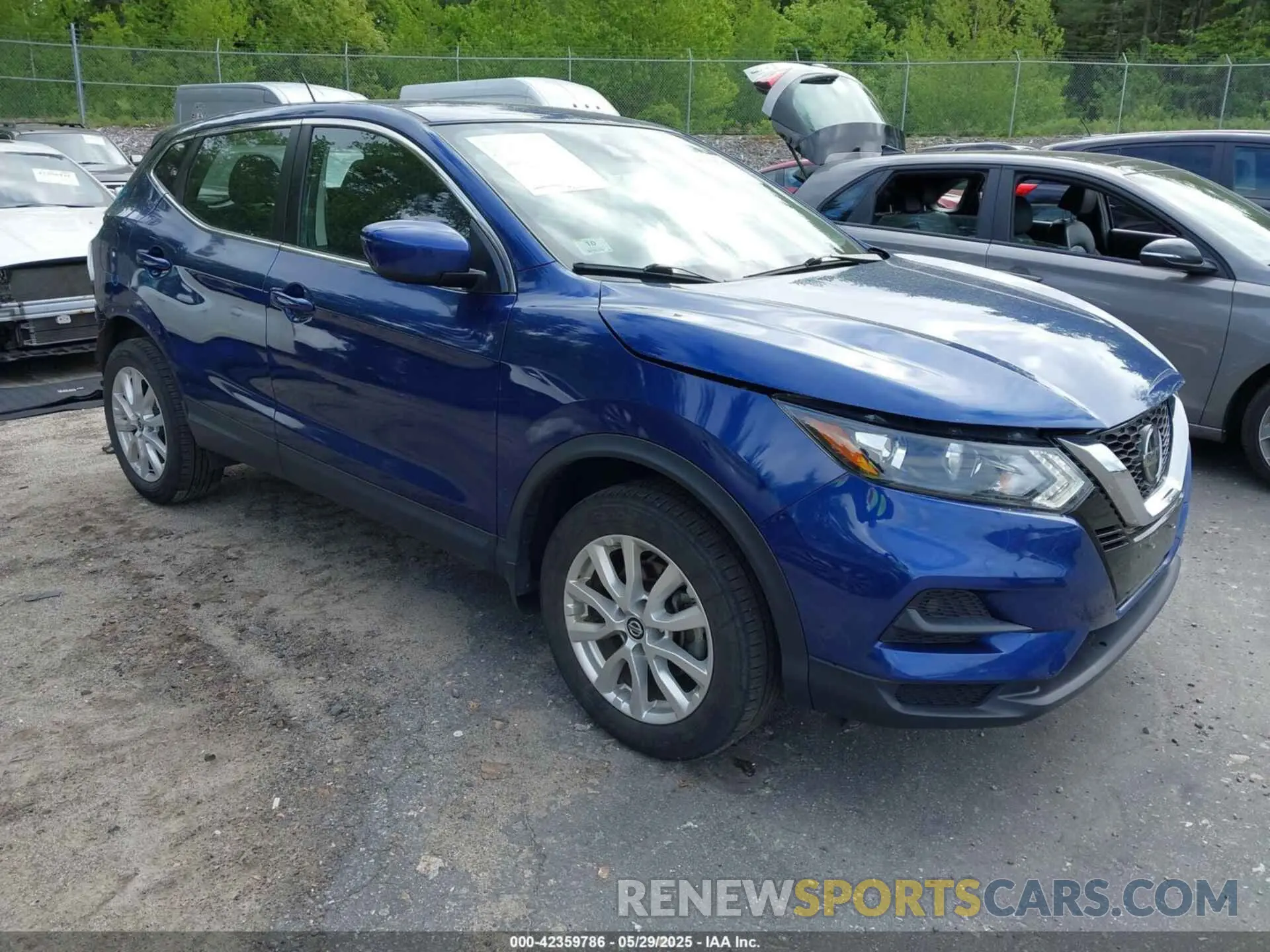 1 Photograph of a damaged car JN1BJ1AW3MW429931 NISSAN ROGUE SPORT 2021