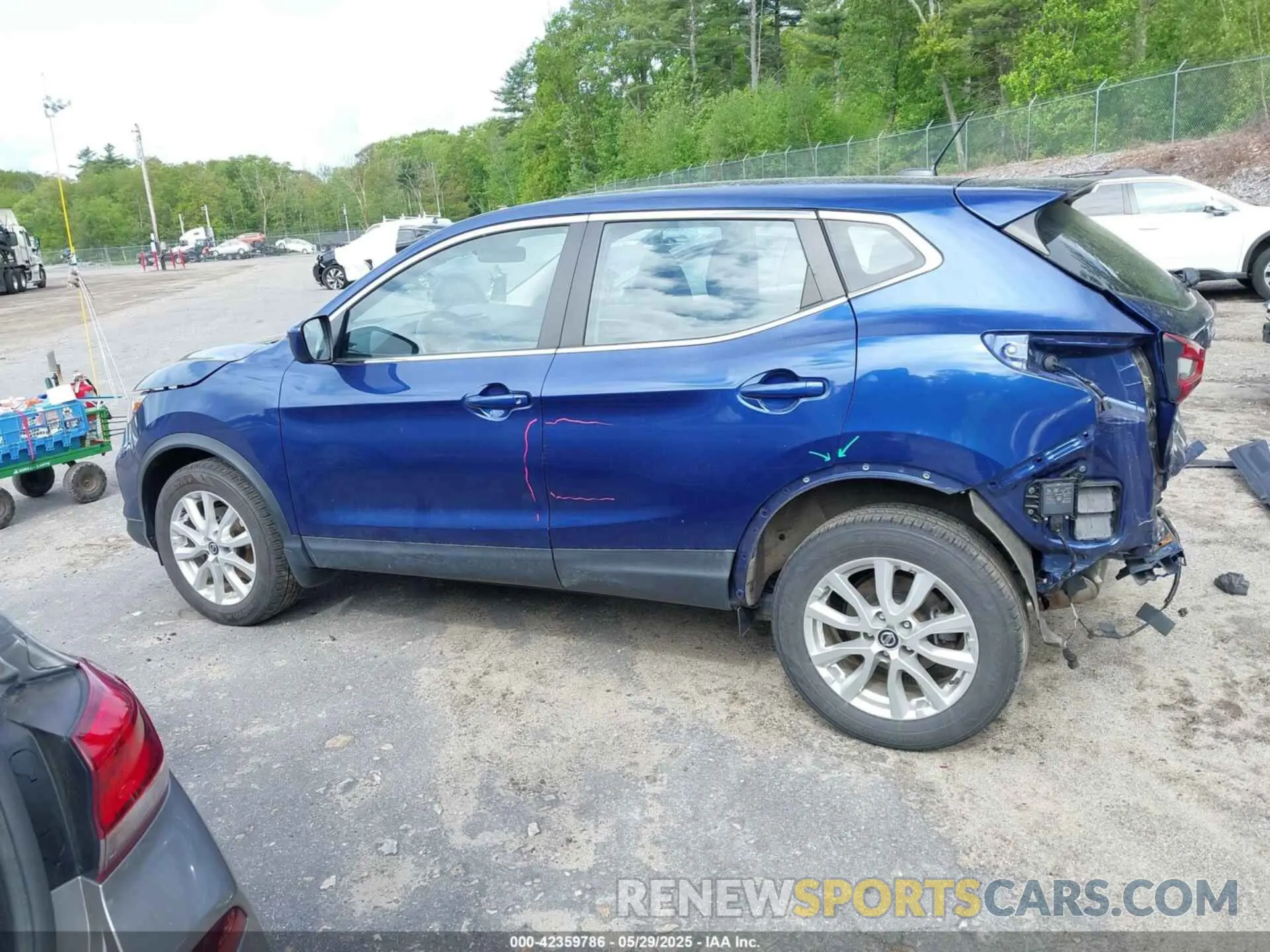 15 Photograph of a damaged car JN1BJ1AW3MW429931 NISSAN ROGUE SPORT 2021