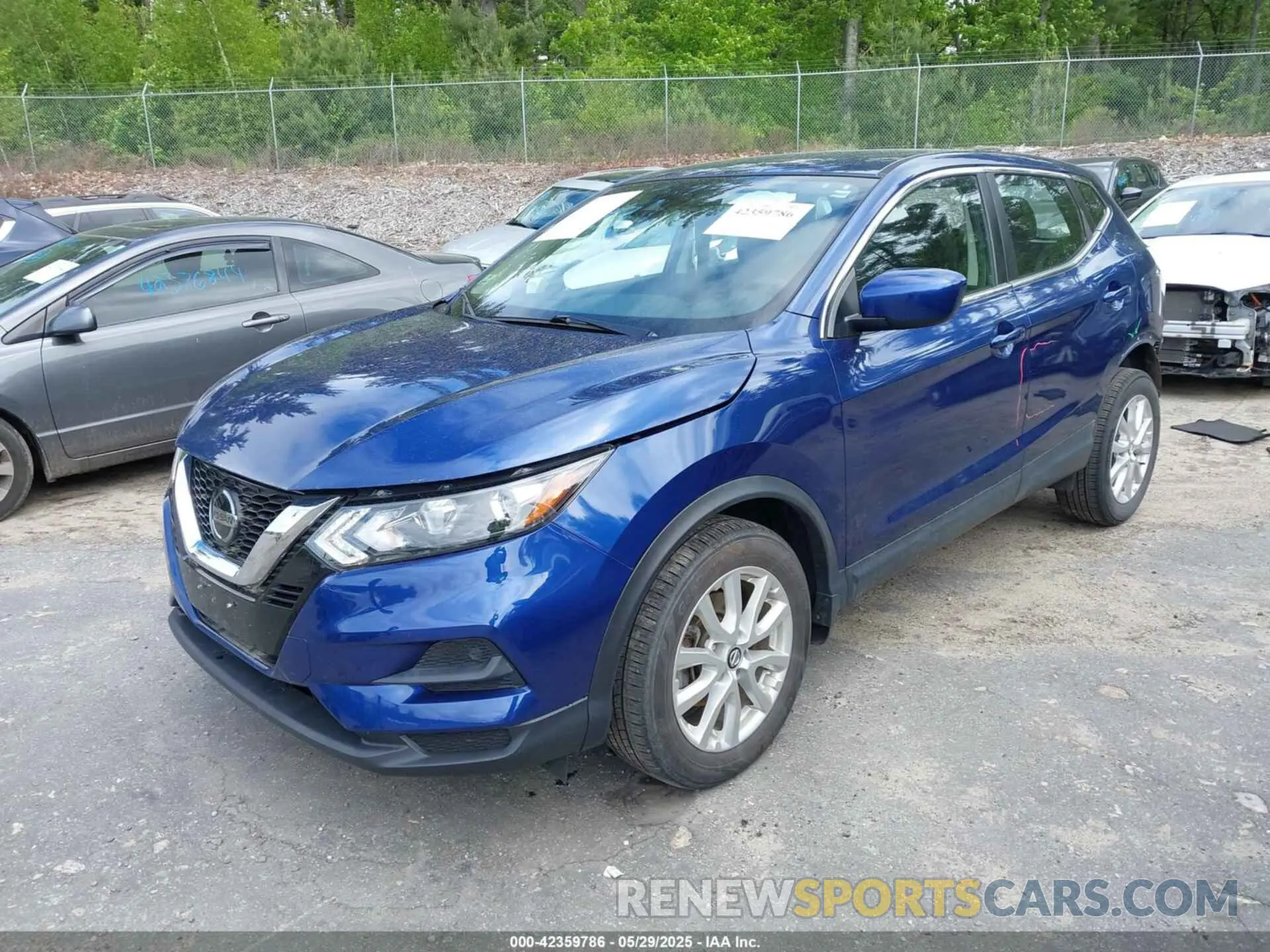 2 Photograph of a damaged car JN1BJ1AW3MW429931 NISSAN ROGUE SPORT 2021