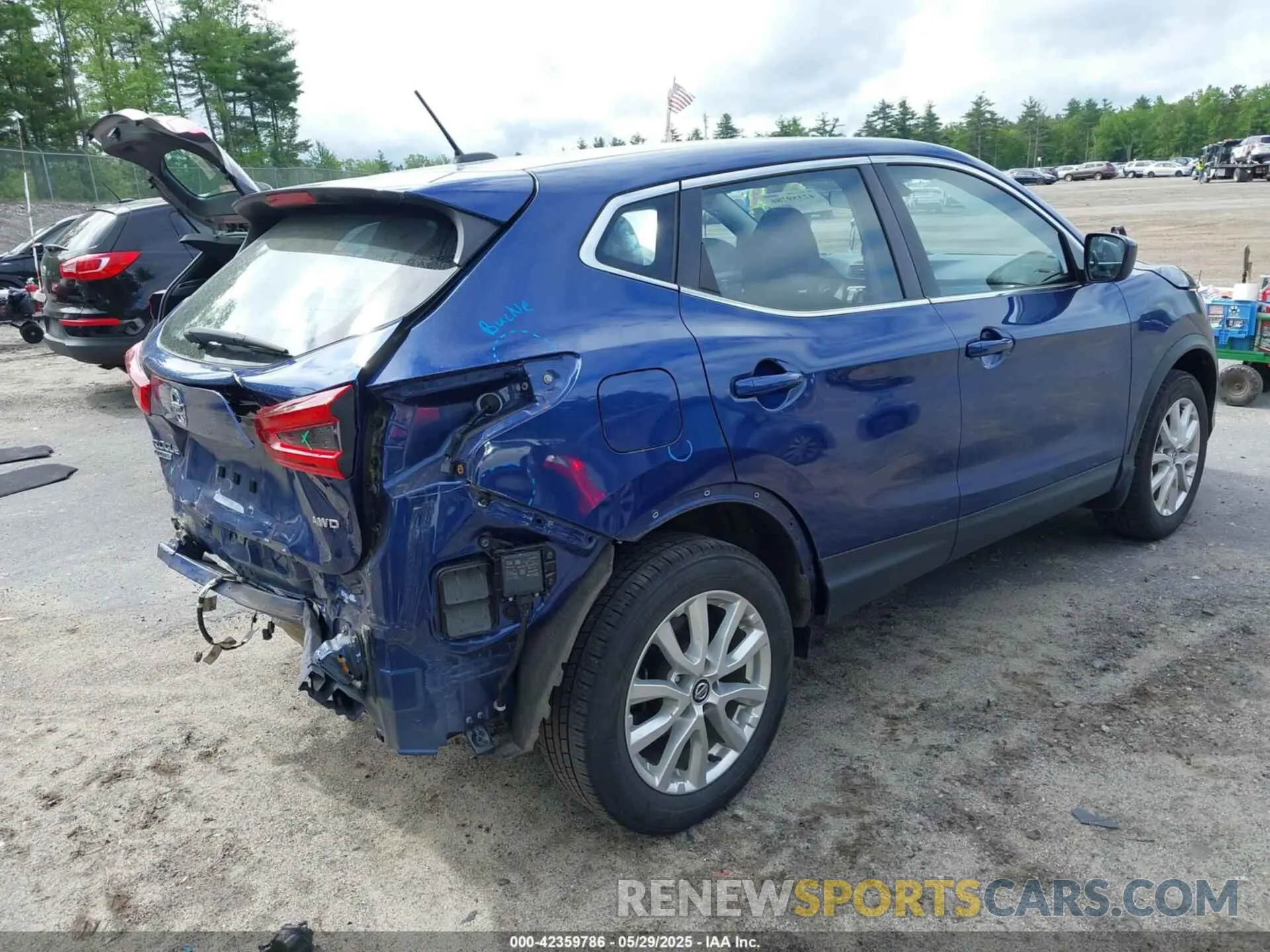 4 Photograph of a damaged car JN1BJ1AW3MW429931 NISSAN ROGUE SPORT 2021
