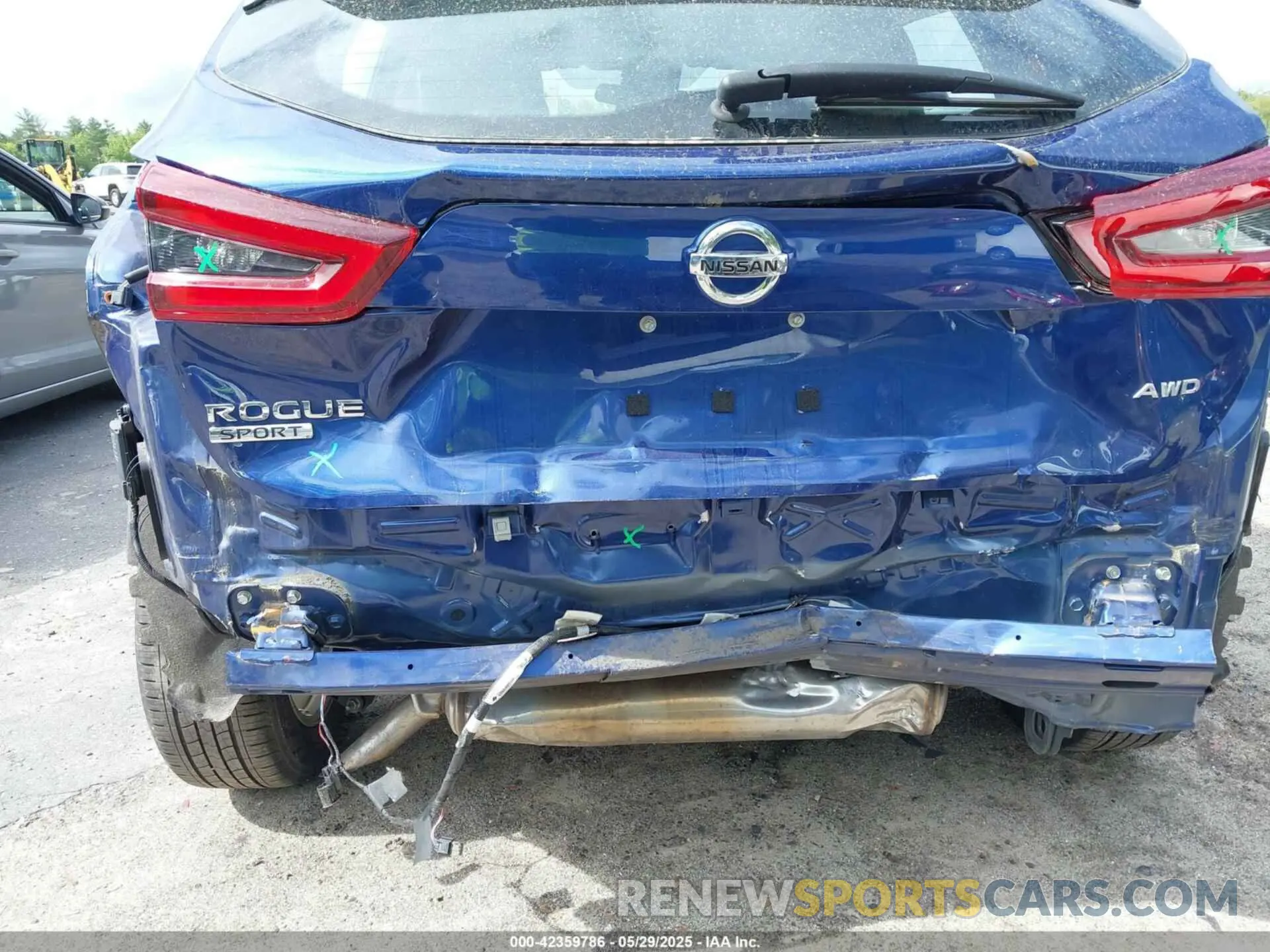 6 Photograph of a damaged car JN1BJ1AW3MW429931 NISSAN ROGUE SPORT 2021