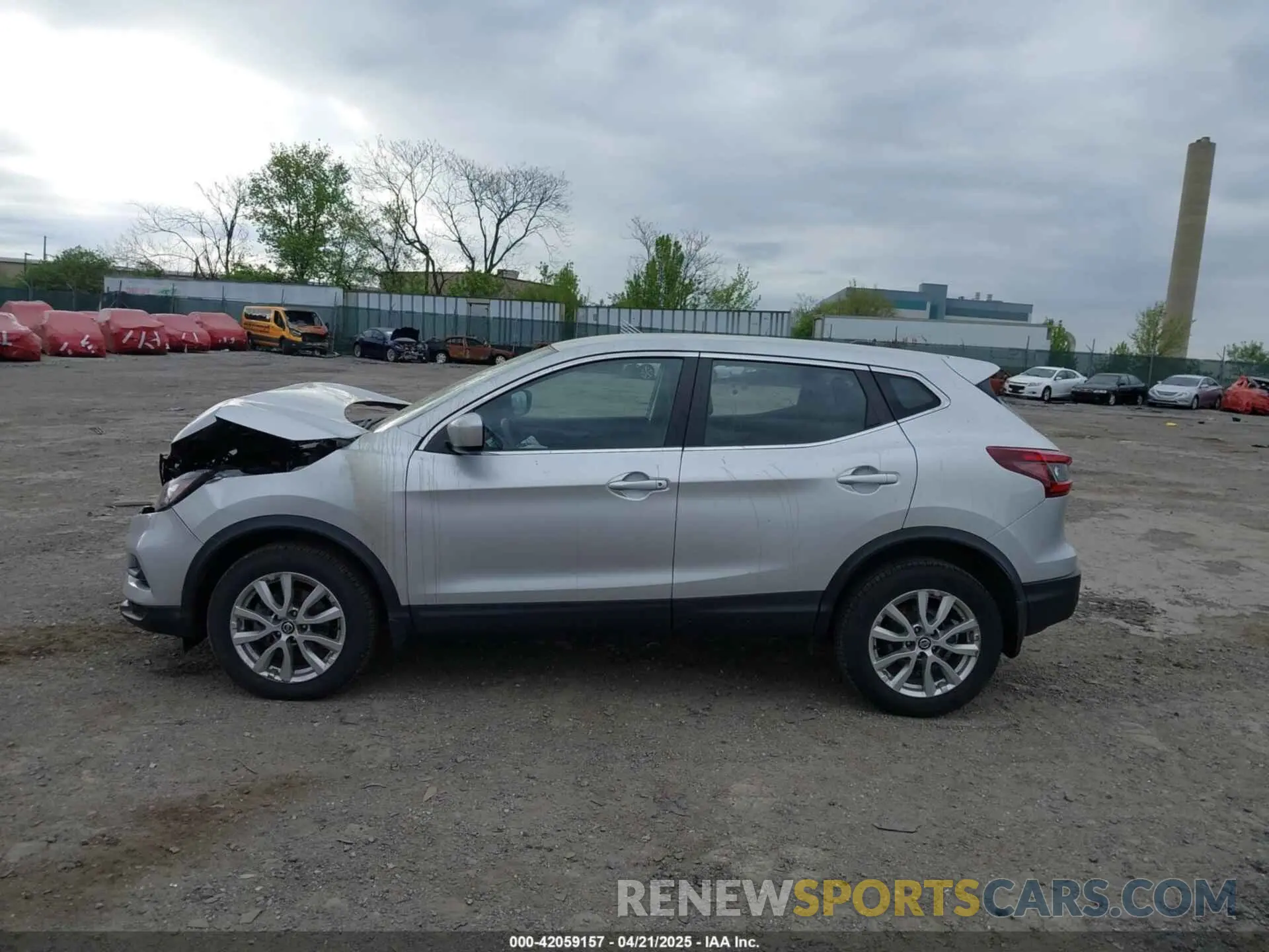 14 Photograph of a damaged car JN1BJ1AW3MW662336 NISSAN ROGUE SPORT 2021
