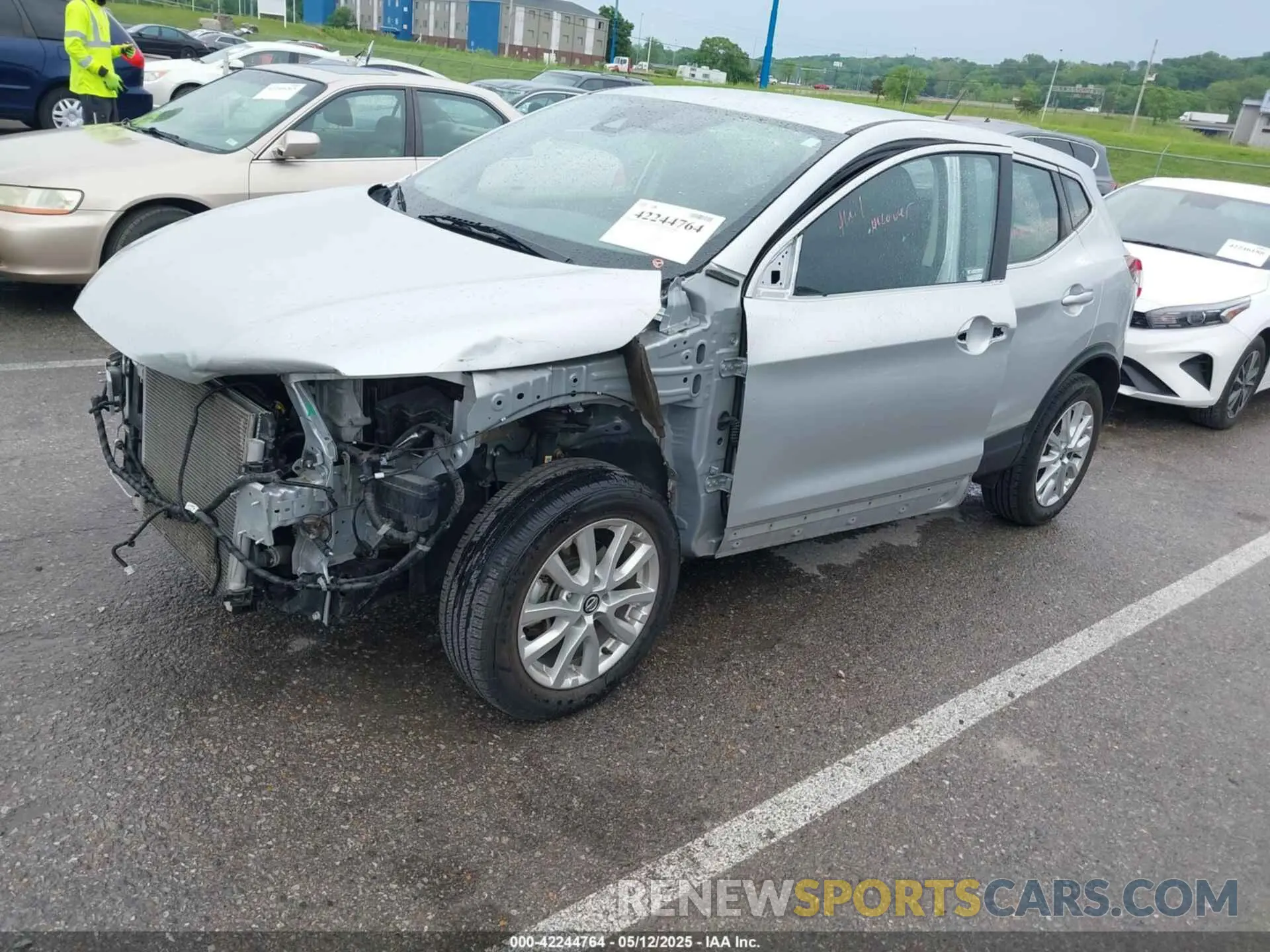 2 Photograph of a damaged car JN1BJ1AW3MW665169 NISSAN ROGUE SPORT 2021
