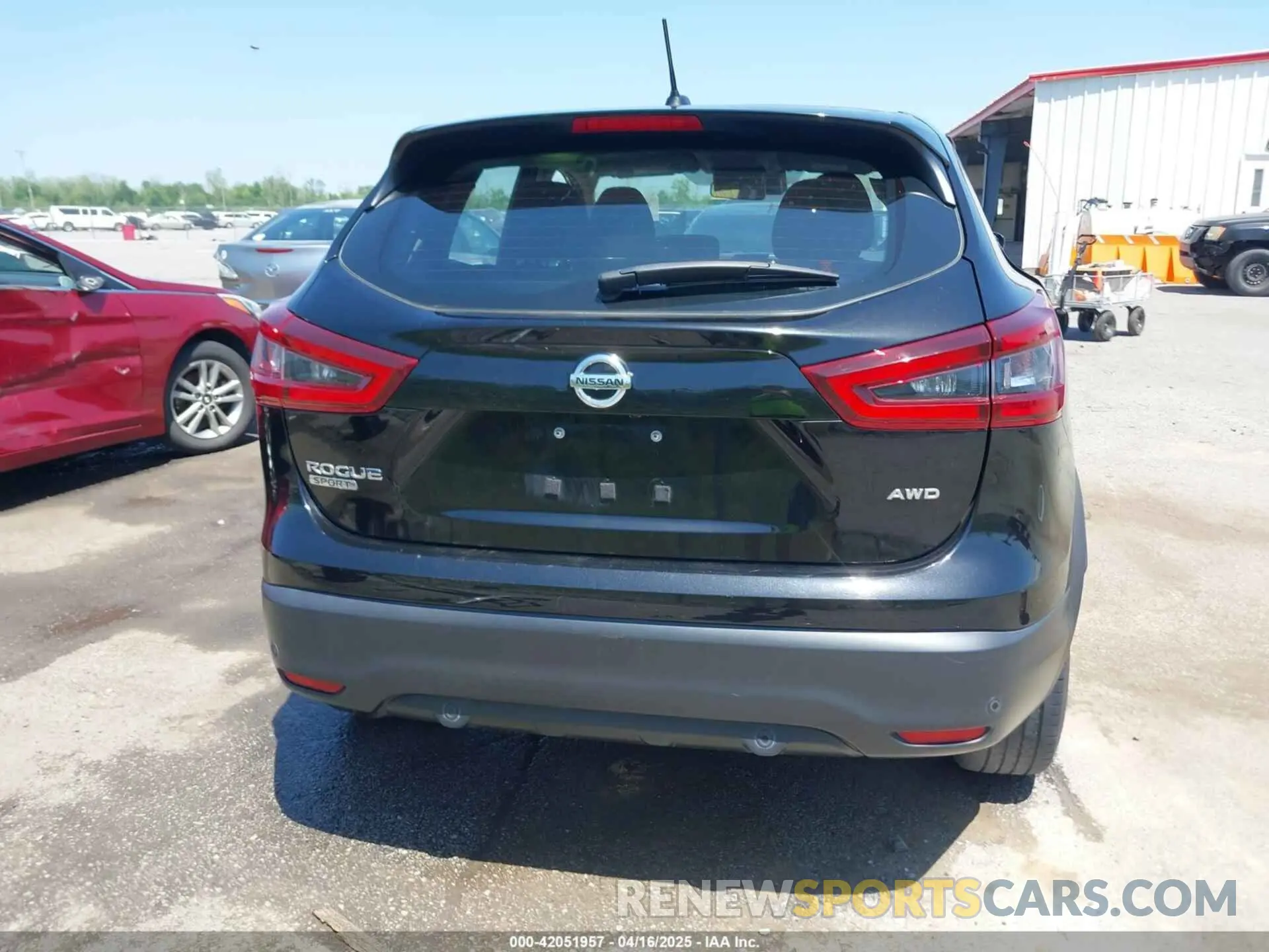 16 Photograph of a damaged car JN1BJ1AW5MW664587 NISSAN ROGUE SPORT 2021