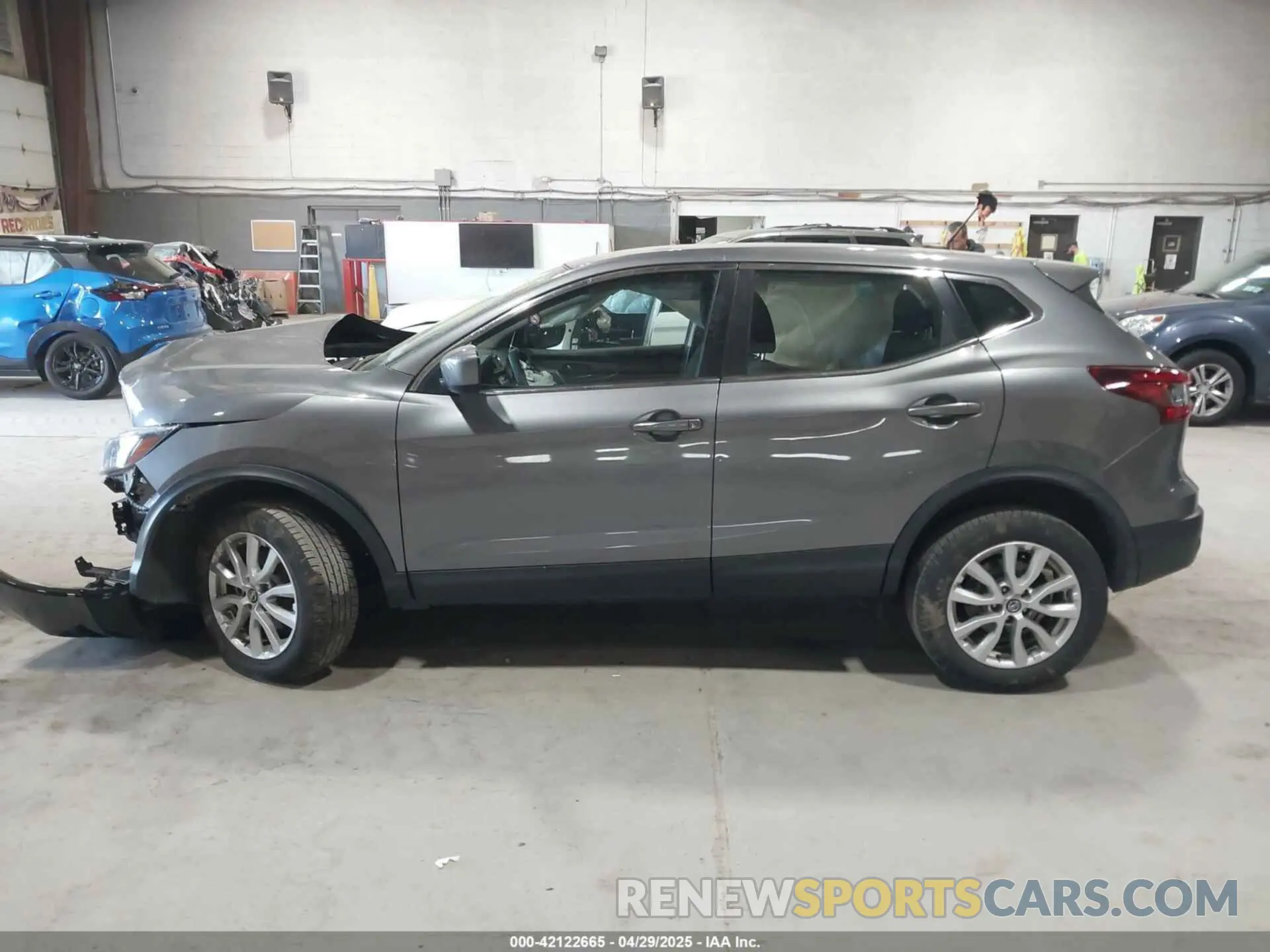 14 Photograph of a damaged car JN1BJ1AW7MW423744 NISSAN ROGUE SPORT 2021